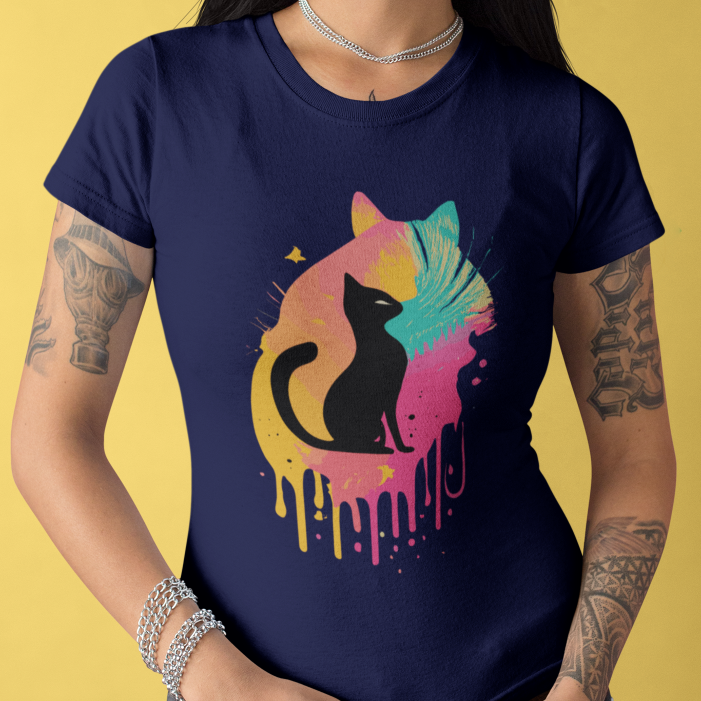 BABY LONG PERFIL GATO COLOR