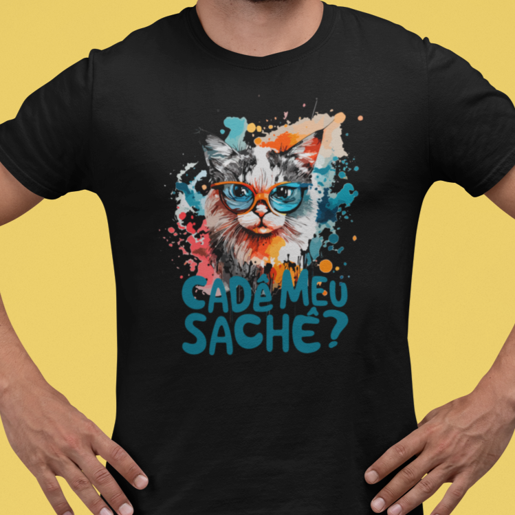 CAMISETA CADÊ MEU SACHÊ