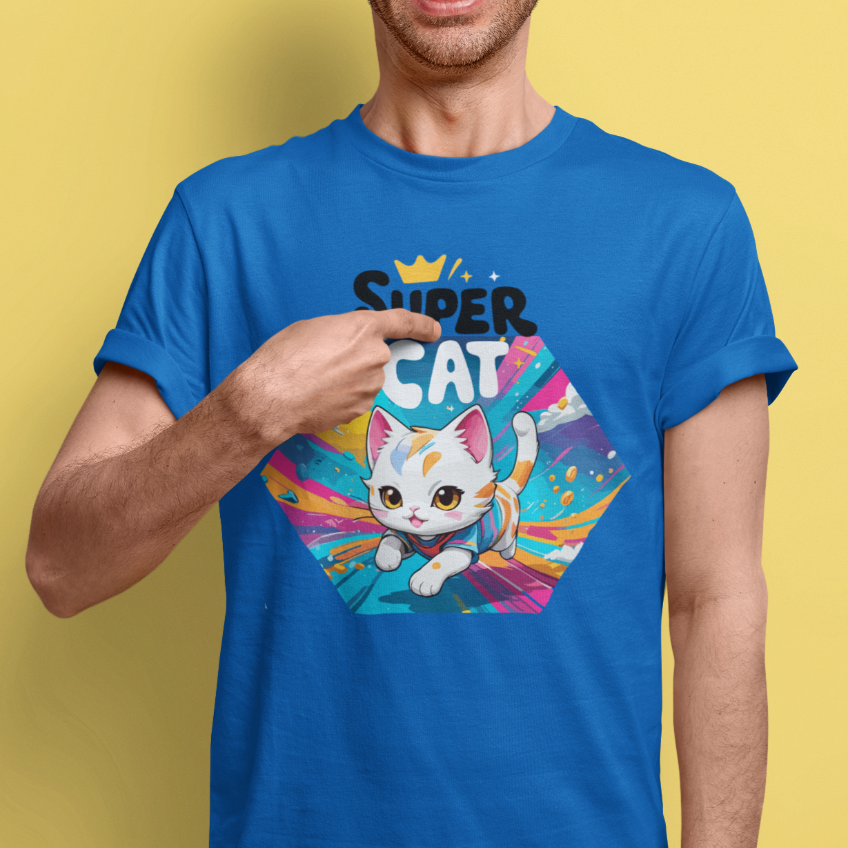 CAMISETA SUPER CAT