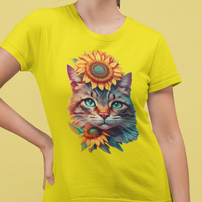 BABY LONG GATO & GIRASSOL