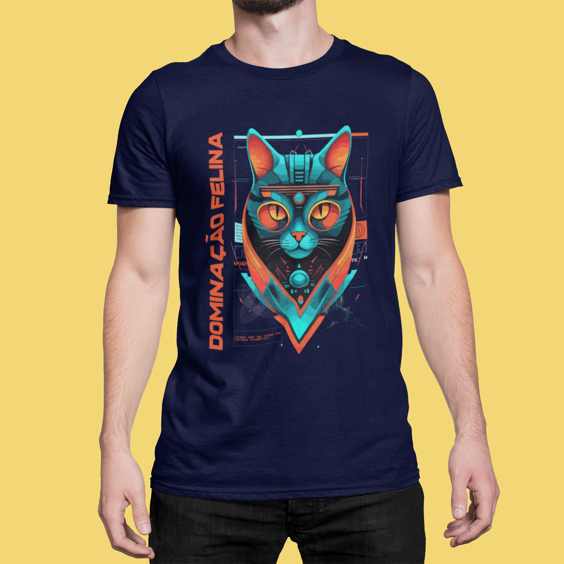CAMISETA DOMINAÇÃO FELINA