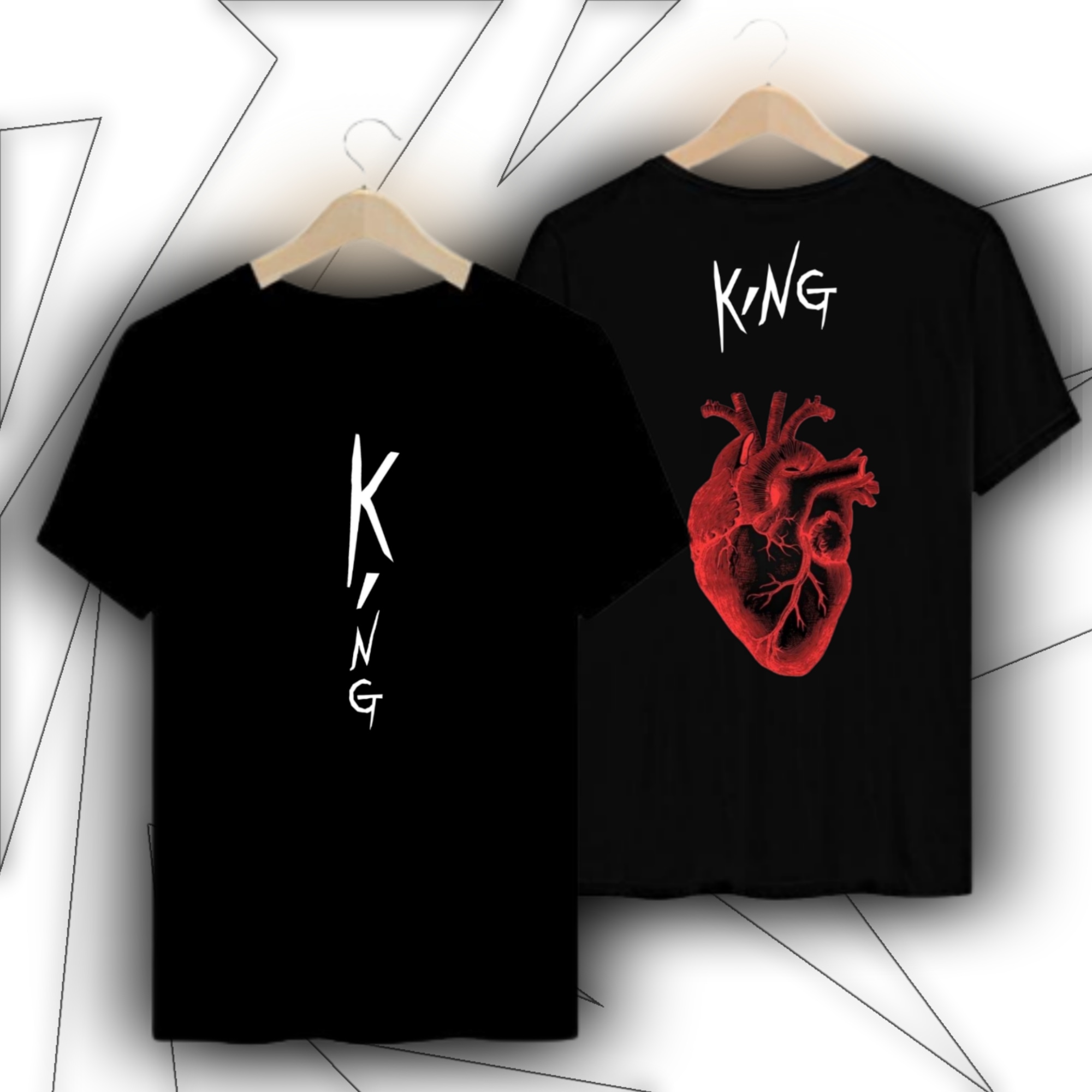 Camisa King Heart