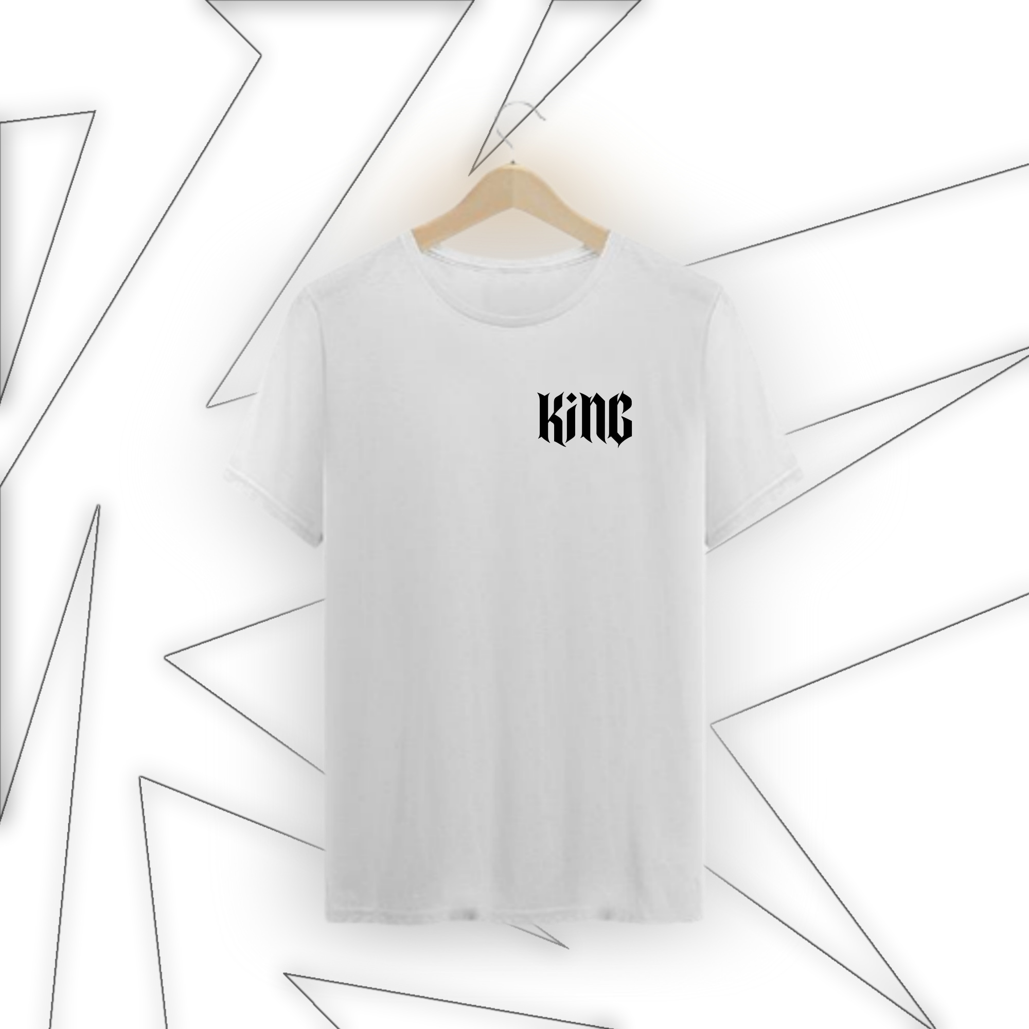 CAMISA - KING WHITE