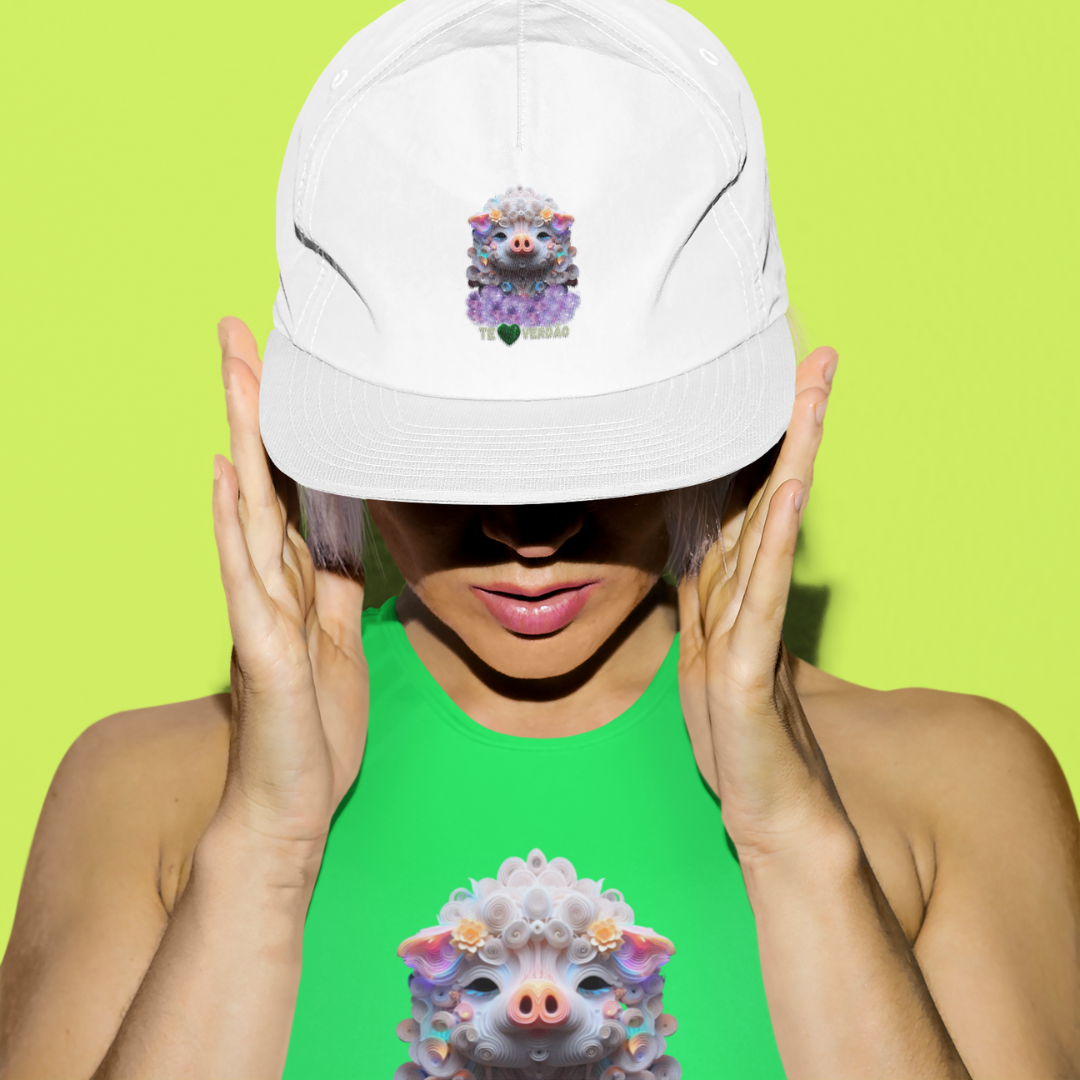 BONÉ FEMININO PALMEIRAS/CORAÇÃO