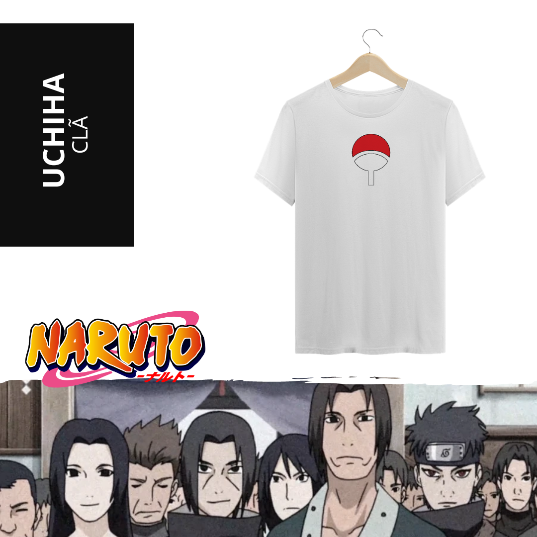 Camiseta Clã Uchiha