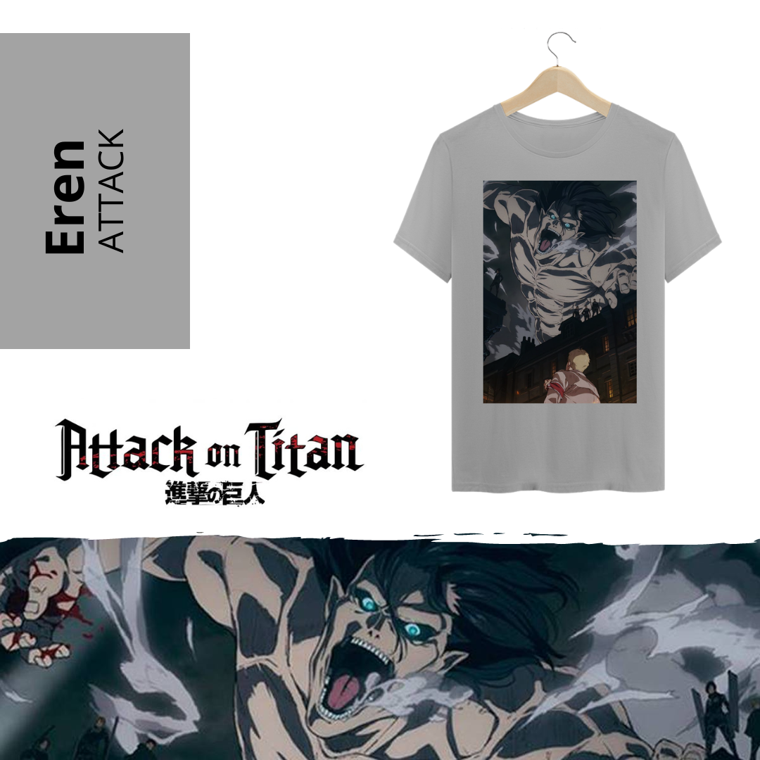 Camiseta Eren Attack