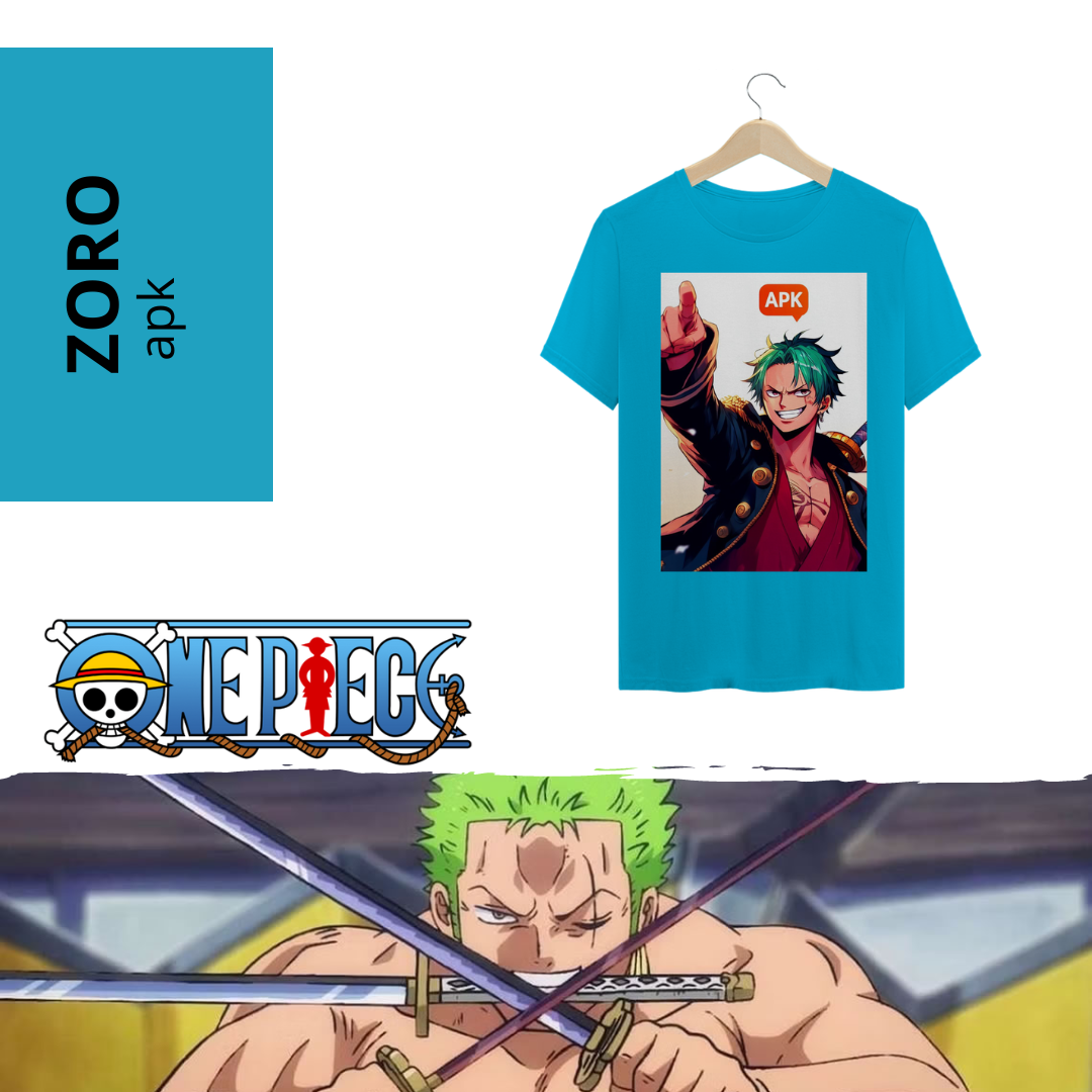 Camiseta Roronoa Zoro