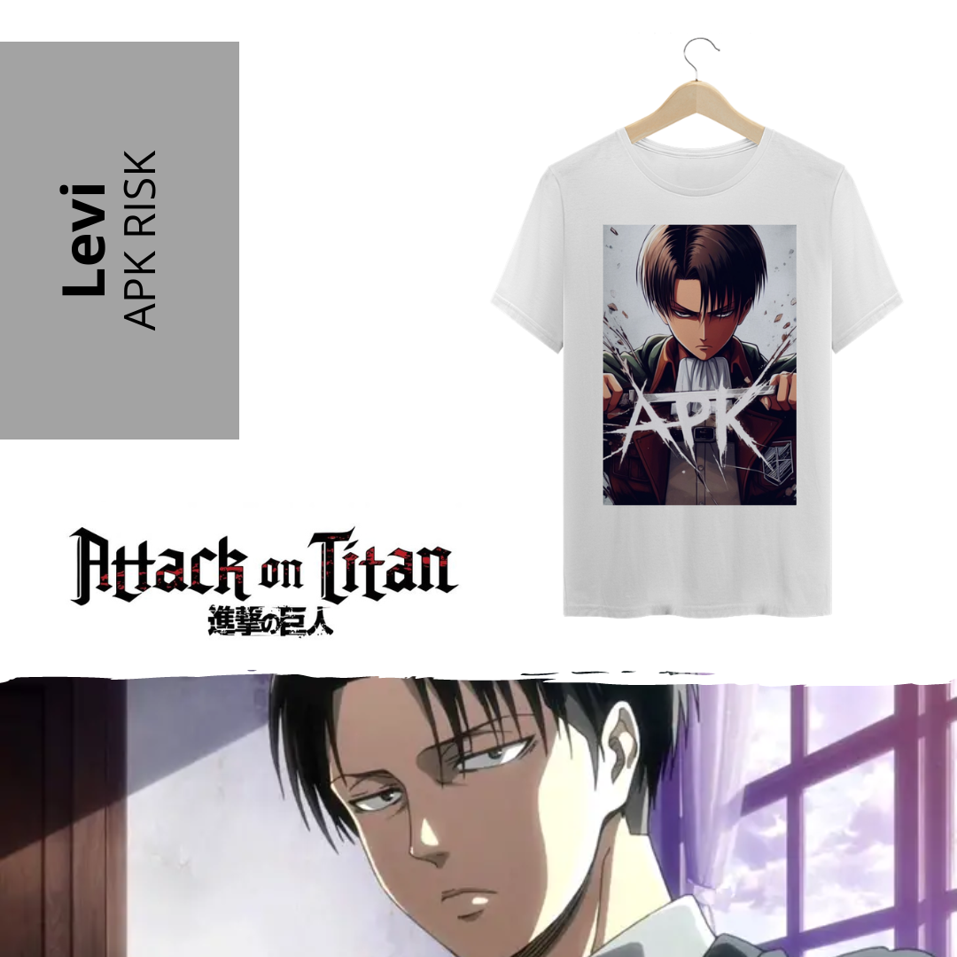 Camiseta Levi Ackerman