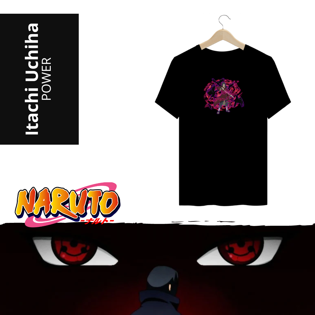 Camiseta Itachi Power