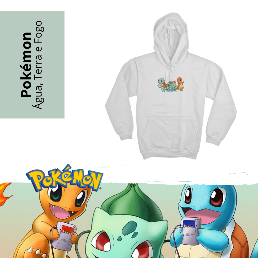 Moletom Água, Terra e Fogo