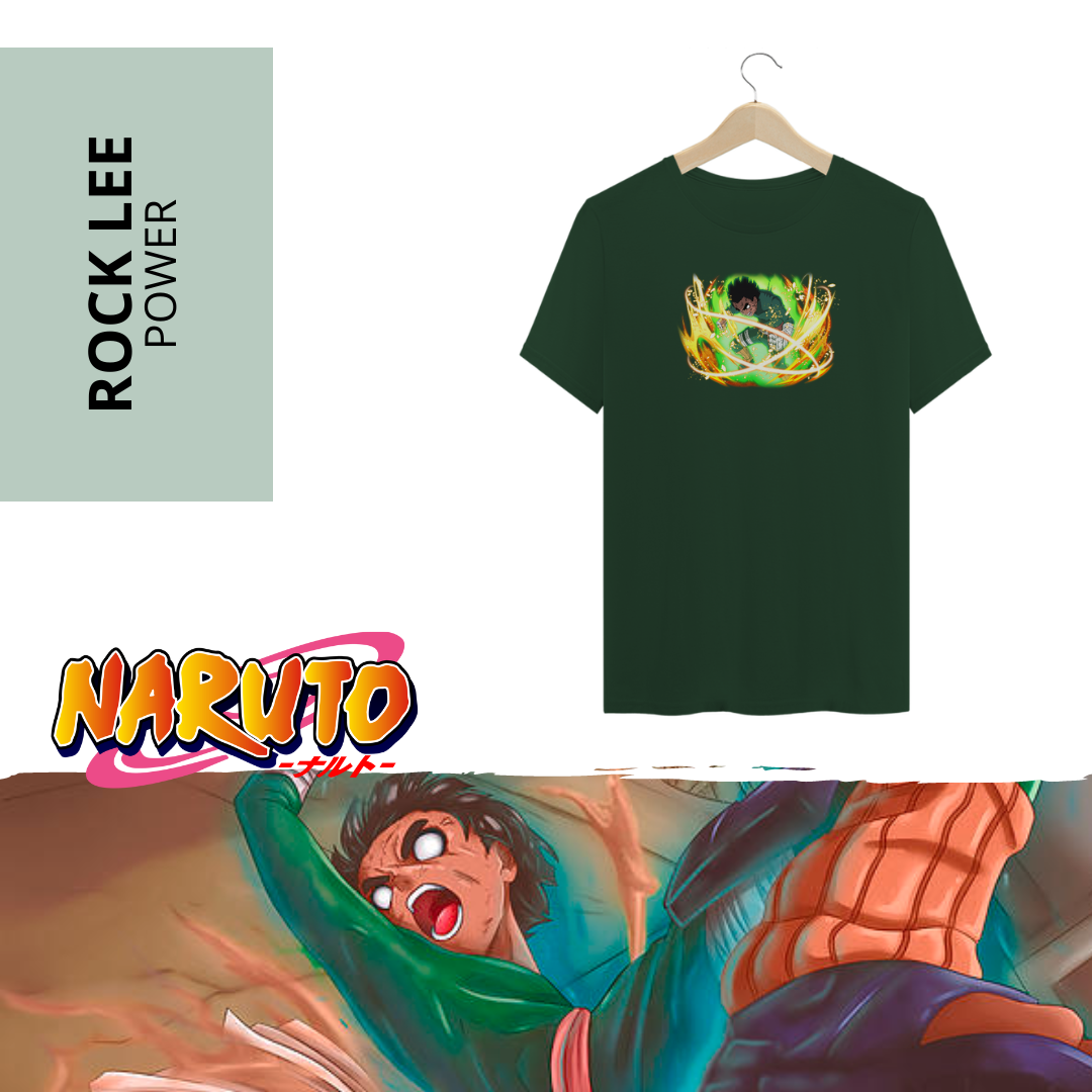 Camiseta Rock Lee Power