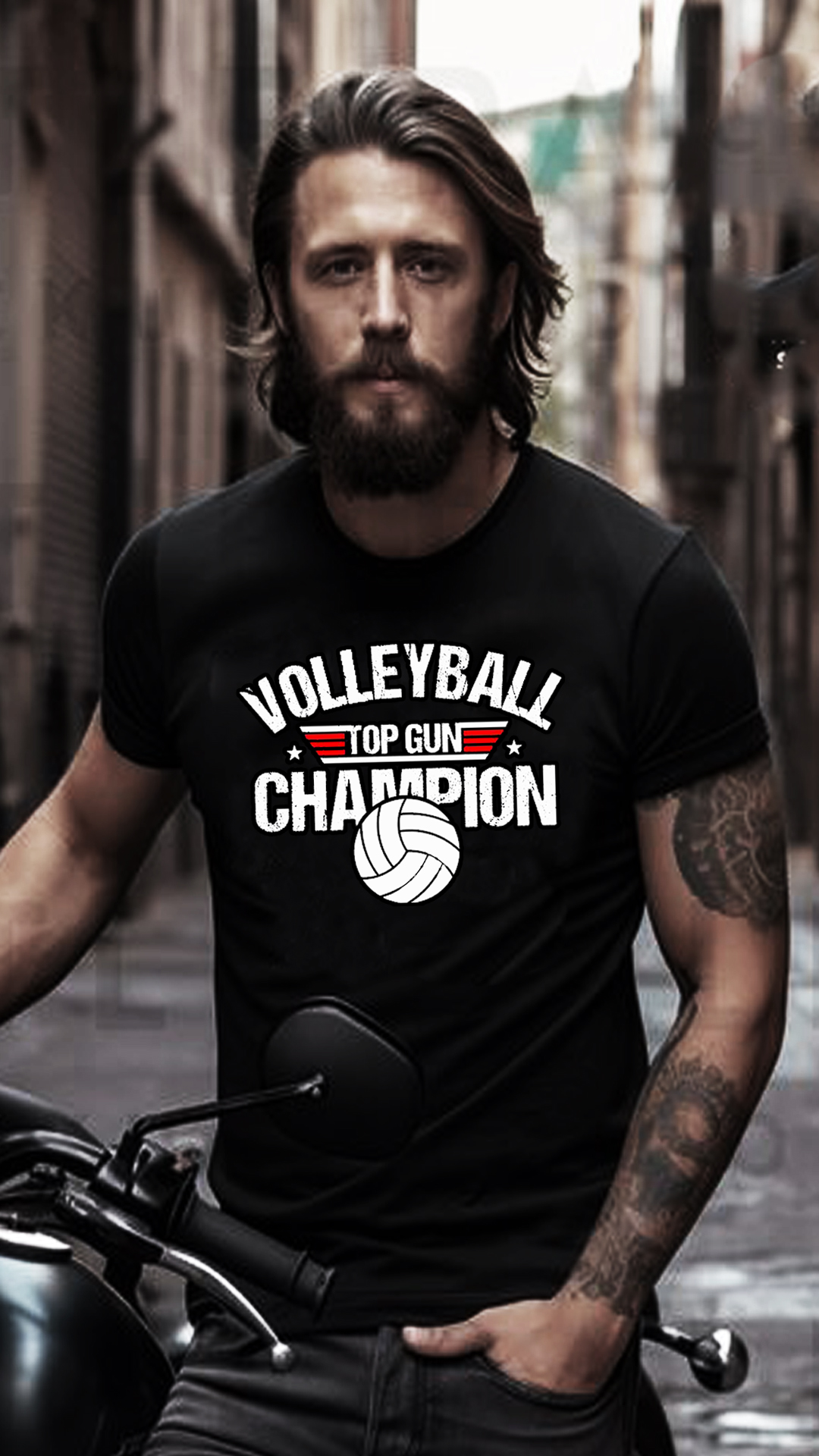 Nome do produto  CAMISETA TOP GUN VOLLEYBALL