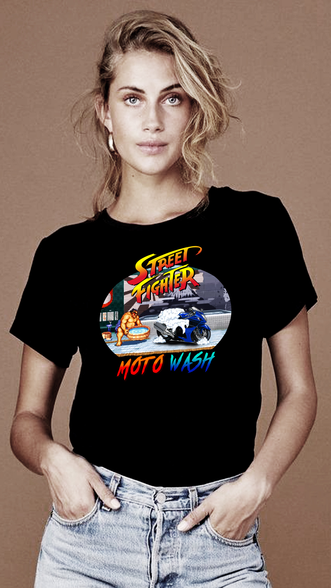 CAMISETA FEMININA STREET FIGHTER HAYABUSA