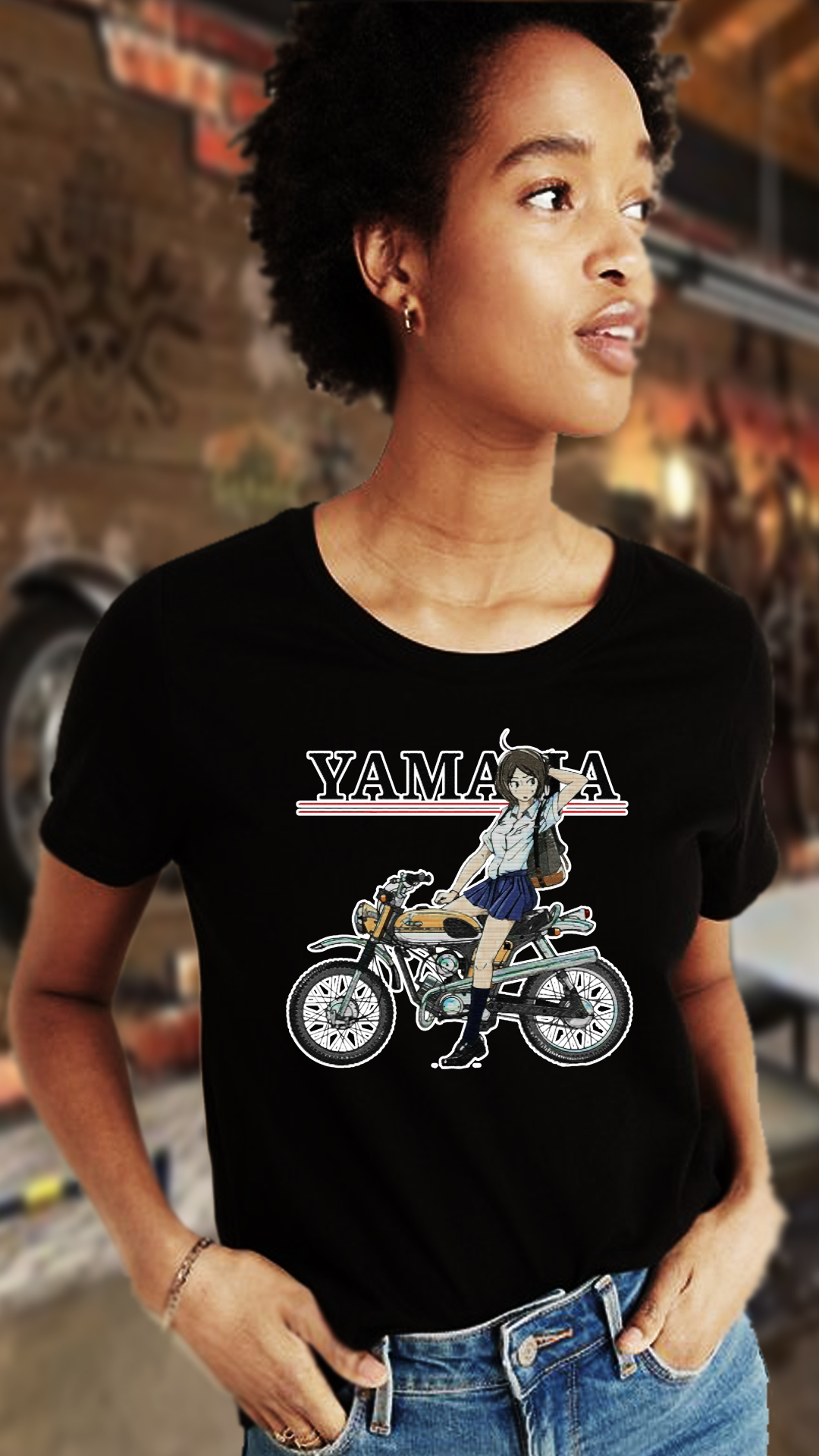 CAMISETA  FEMININA YAMAHA GIRL