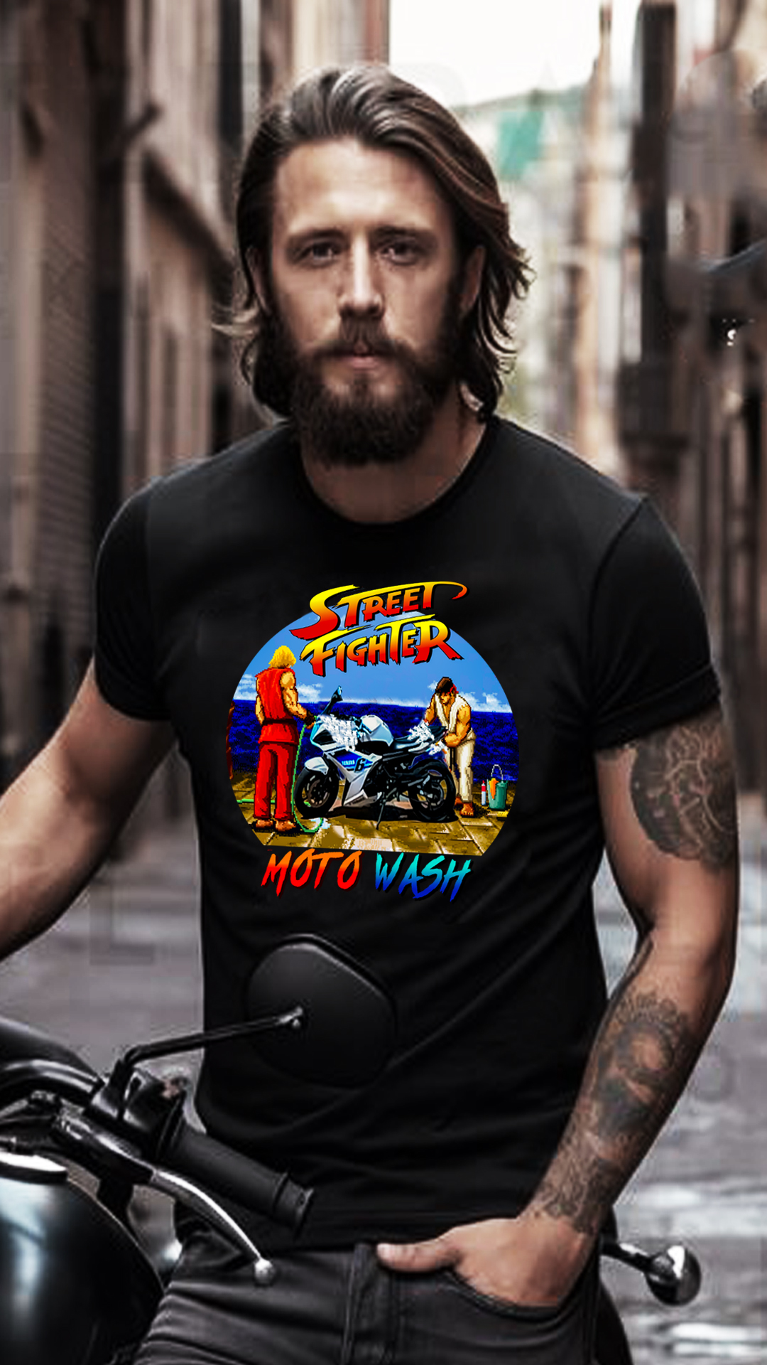 CAMISETA STREET FIGHTER XJ6