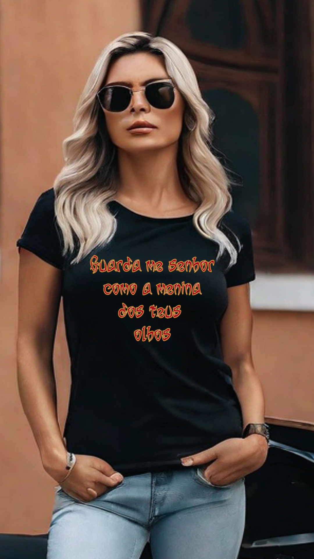 CAMISETA FEMININA GUARDA ME SENHOR
