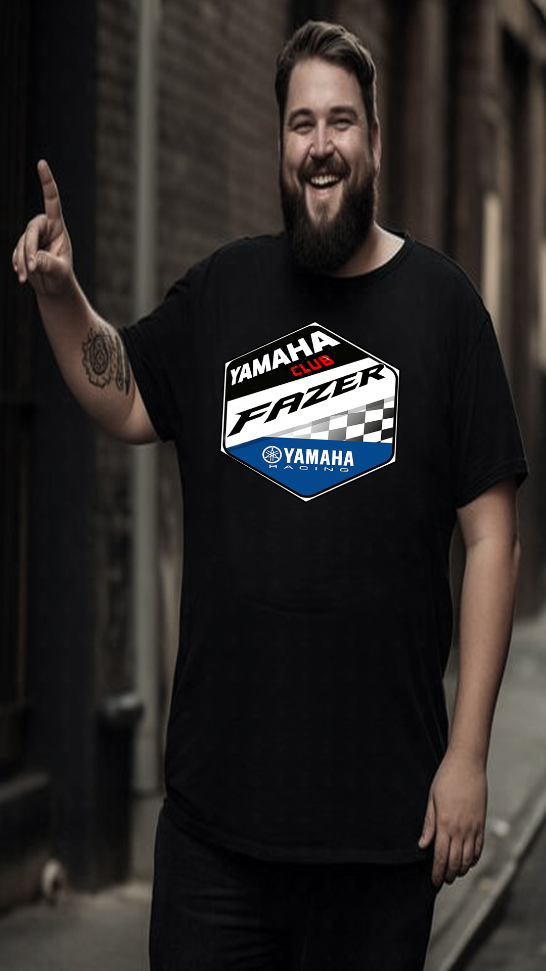 CAMISETA YAMAHA FAZER 