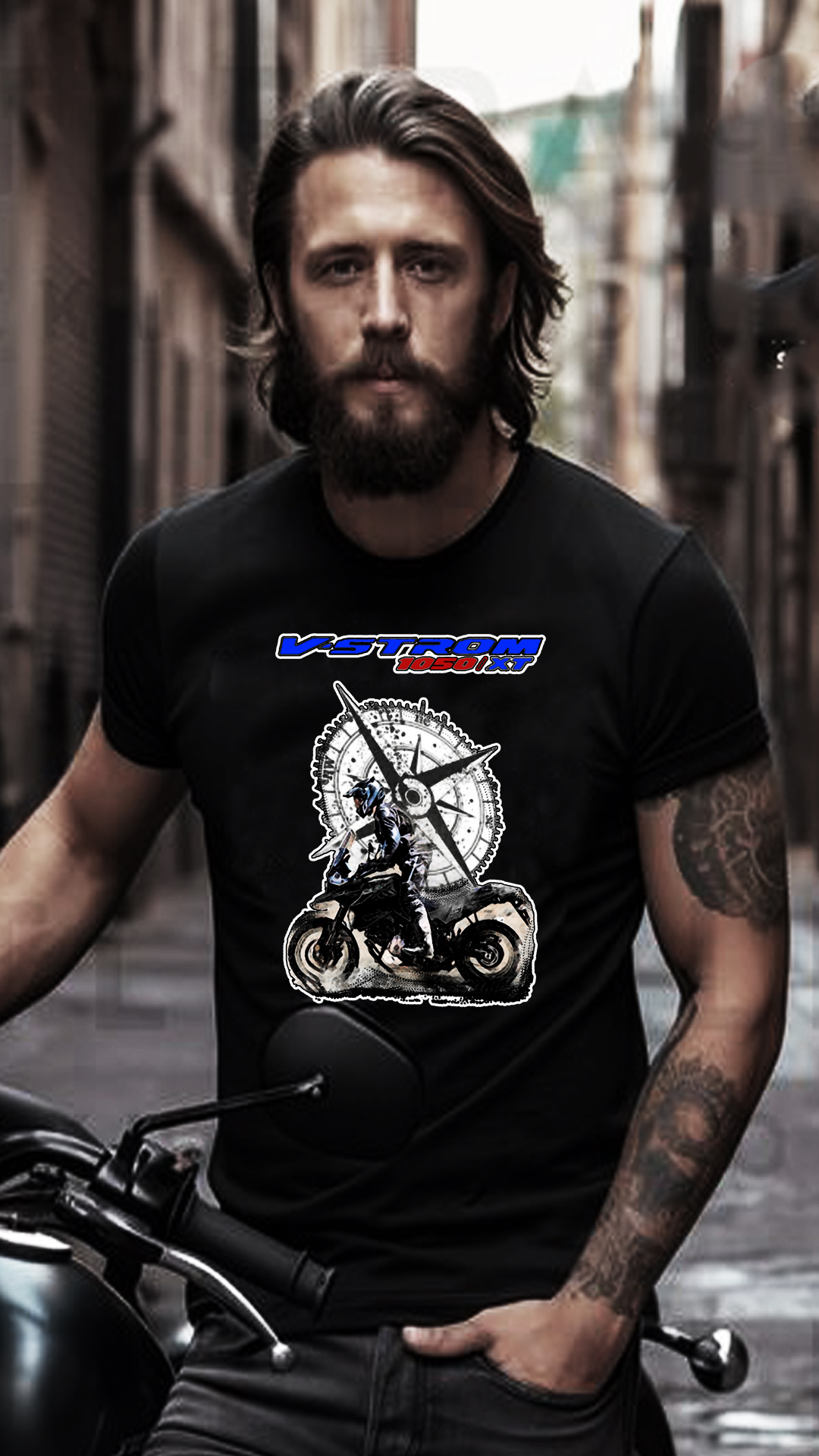 Nome do produto  CAMISETA SUZUKI V-STROM