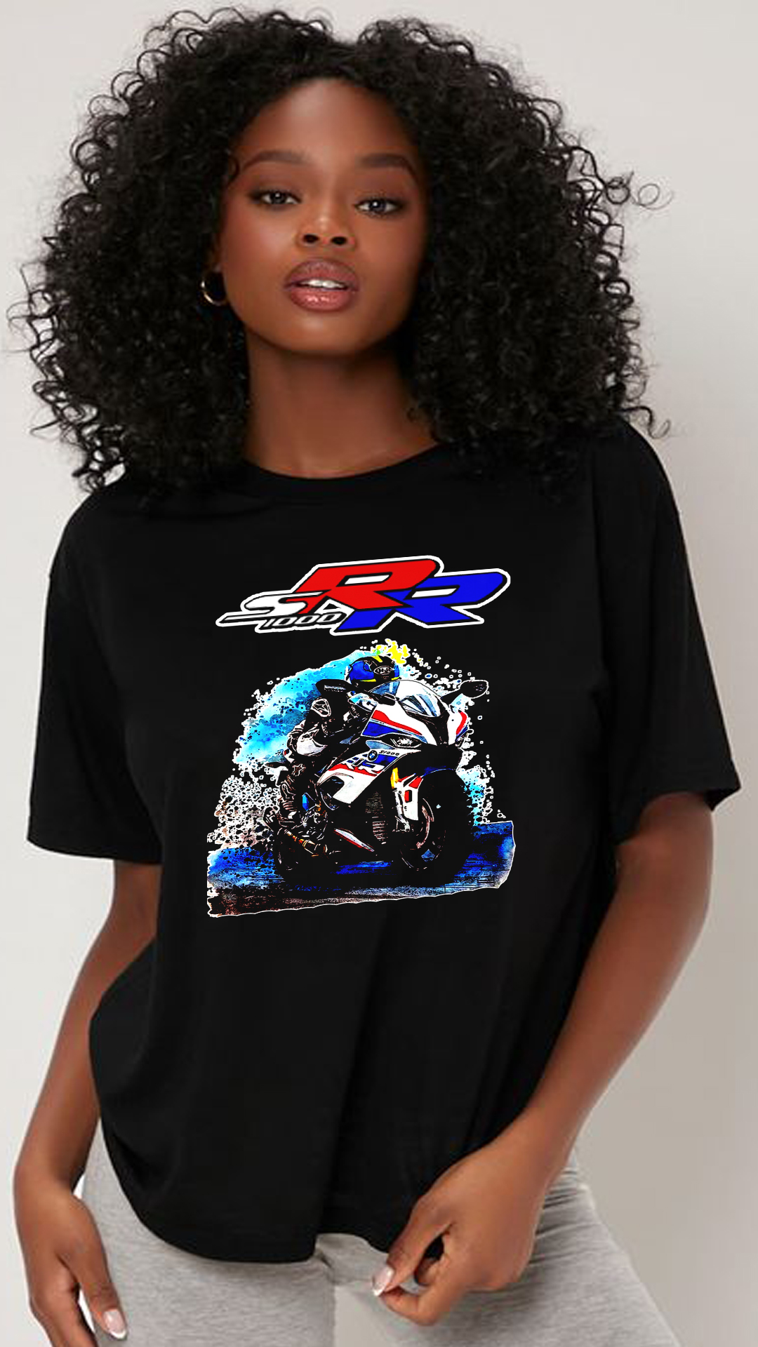 CAMISETA FEMININA BMW RR