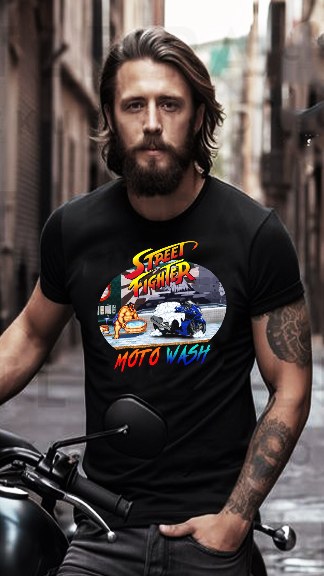 Nome do produto  CAMISETA STREET FIGHTER HAYABUSA