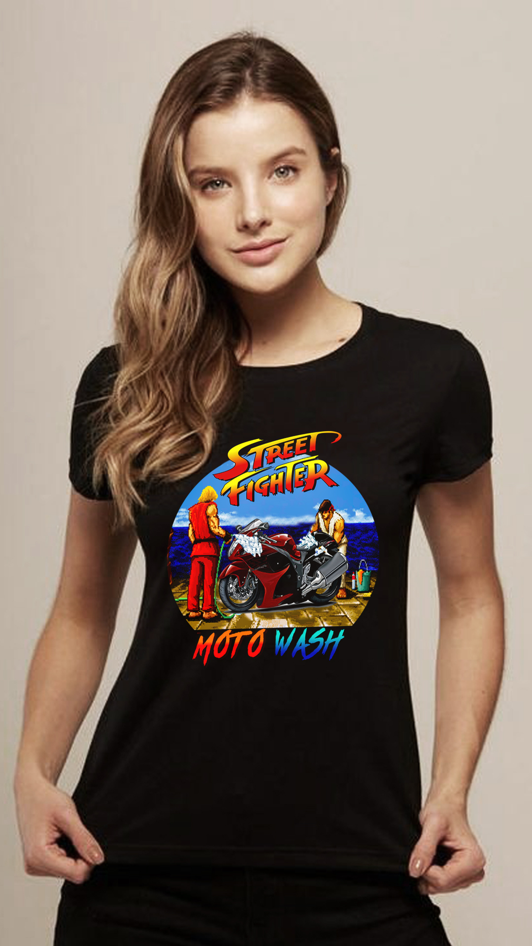 CAMISETA FEMININA STREET FIGHTER HAYABUSA 2