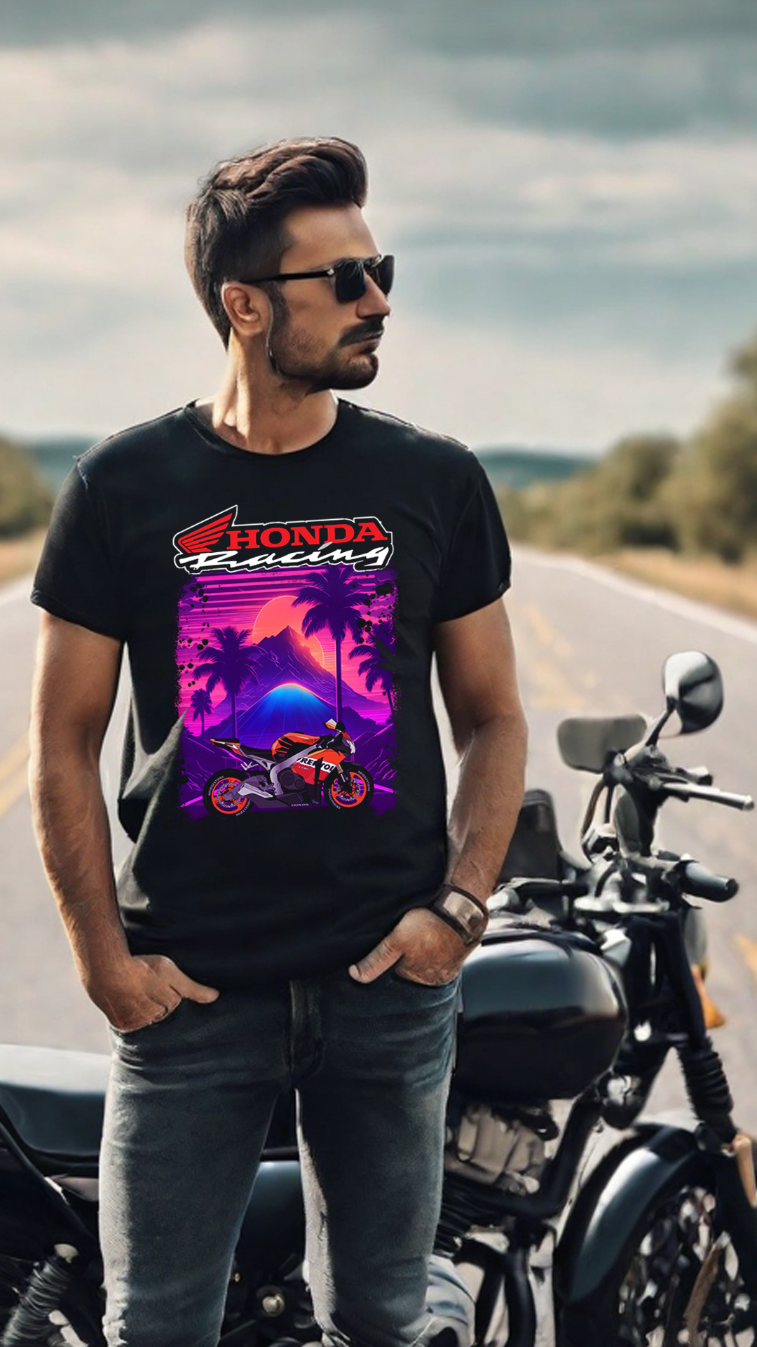 Nome do produto  CAMISETA HONDA RACING
