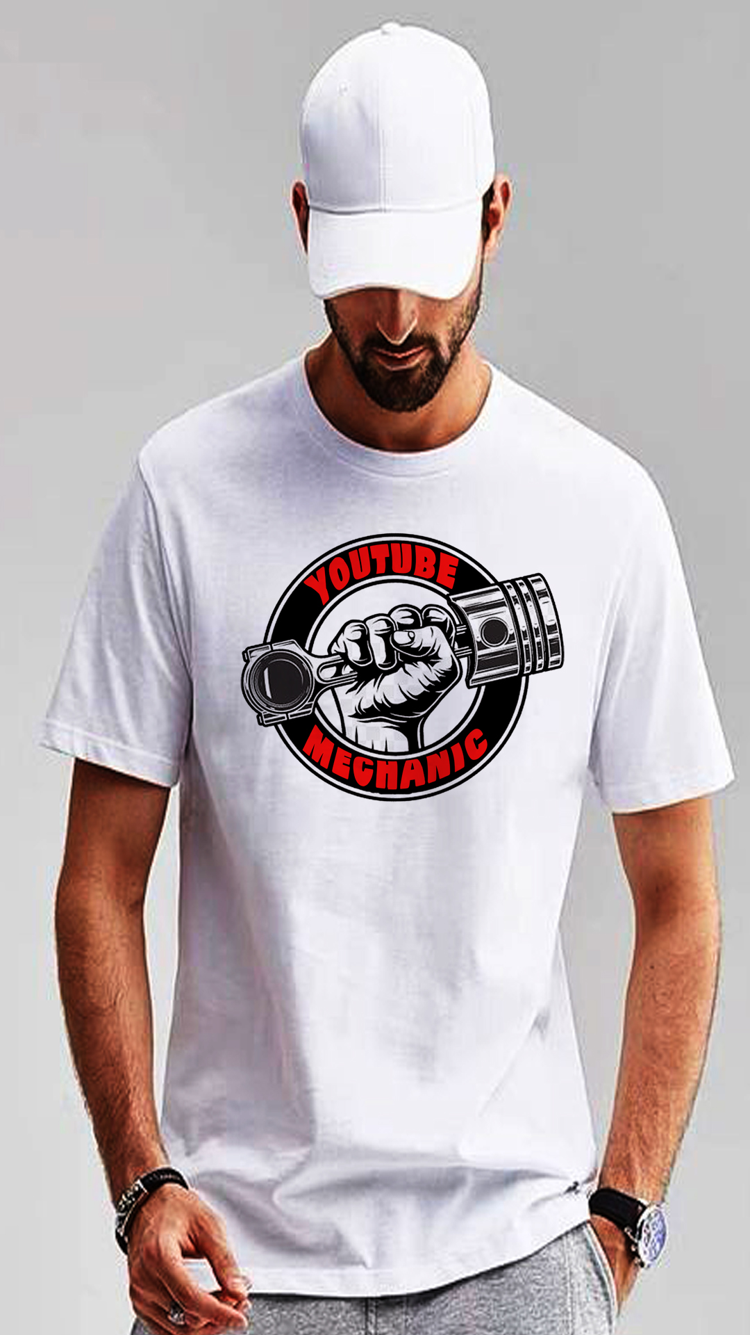 CAMISETA MECÂNICO DE YOUTUBE