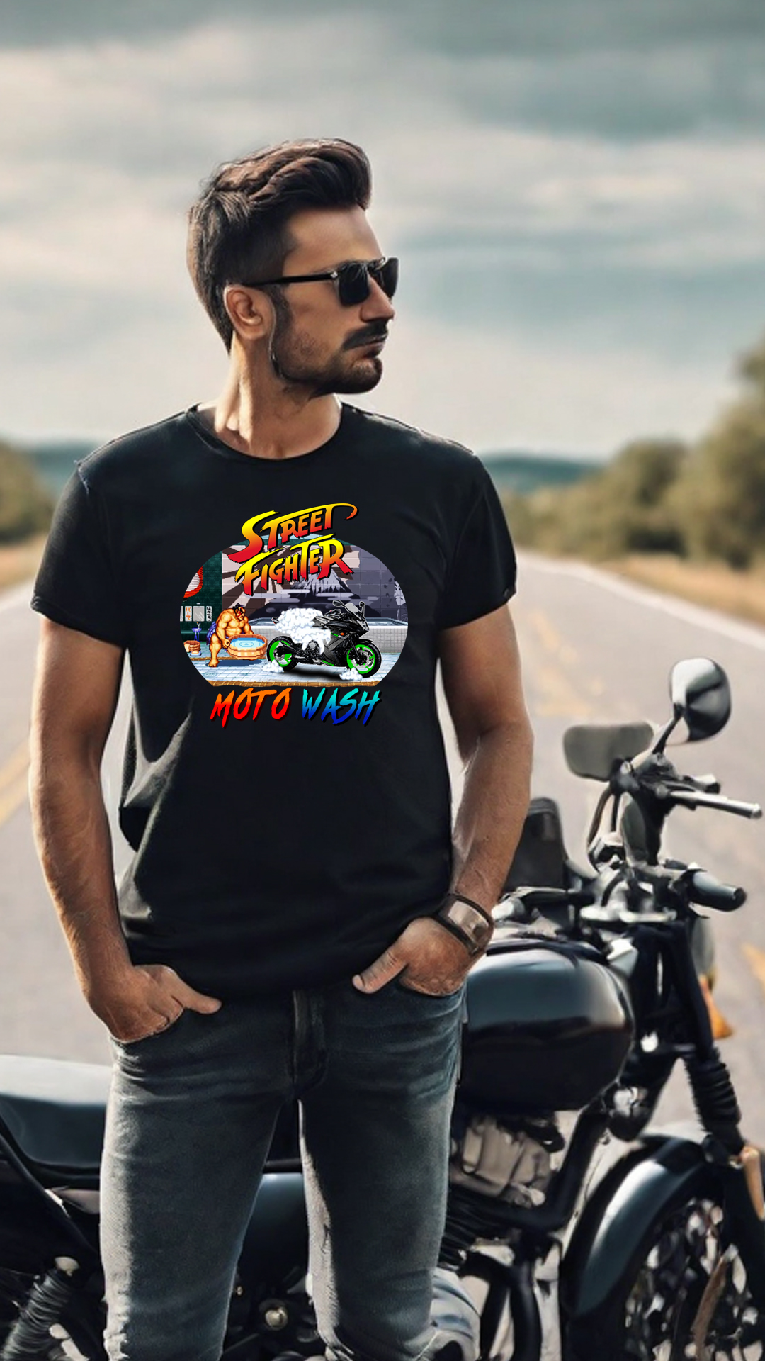 CAMISETA YAMAHA XJ6F STREET FIGHTER