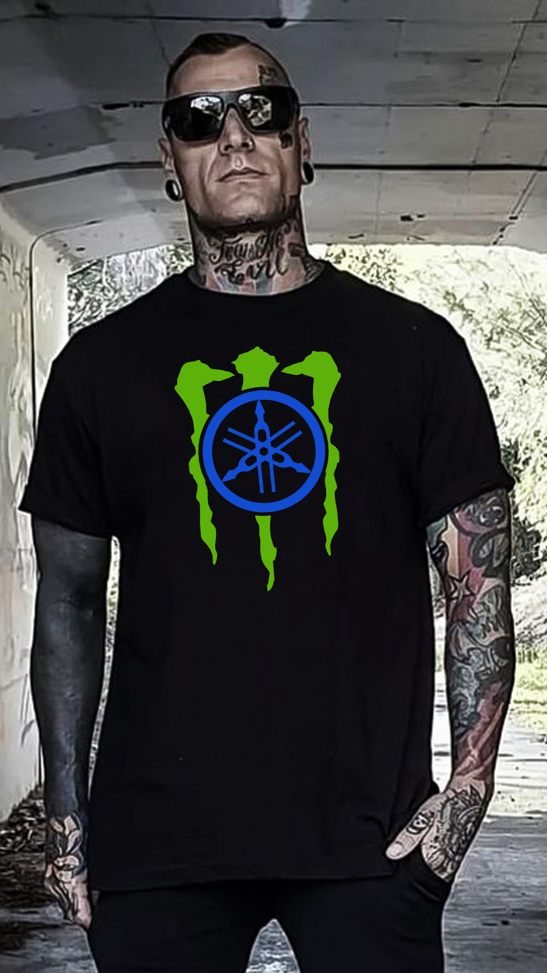 CAMISETA YAMAHA MONSTER