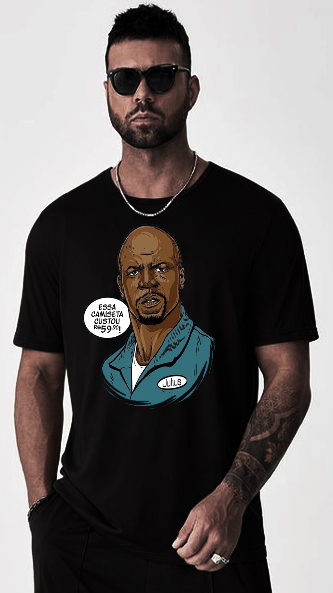 CAMISETA TODO MUNDO ODEIA O CRIS