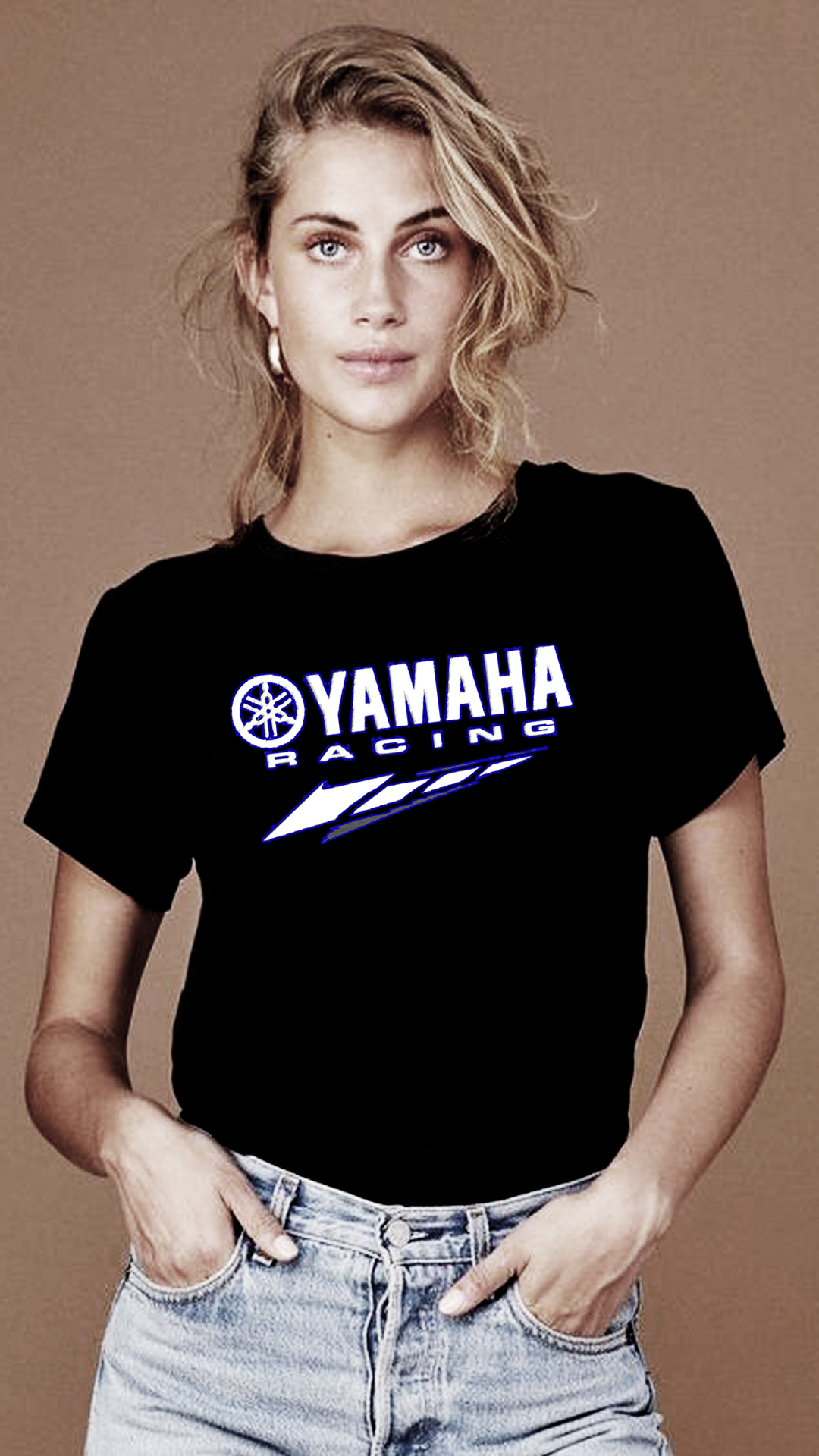 Nome do produto  CAMISETA FEMININA YAMAHA RACING