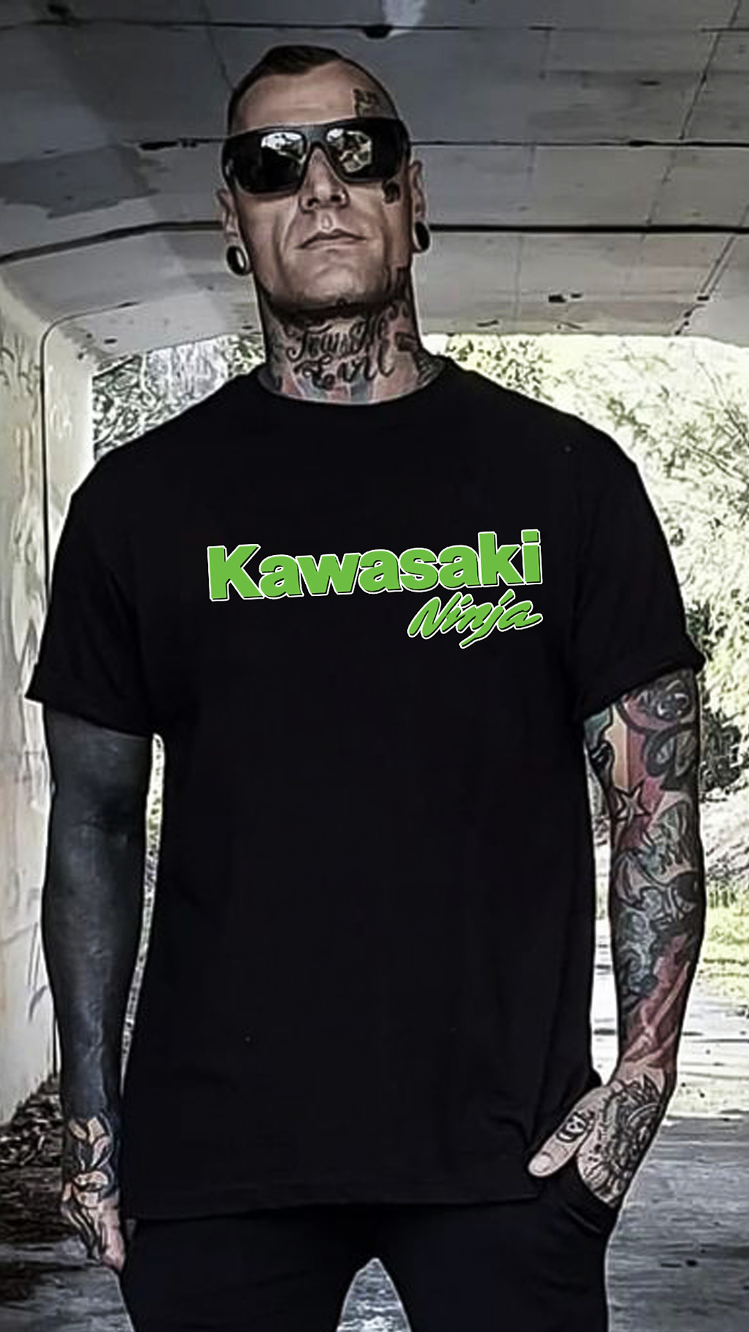 Nome do produto  CAMISETA KAWASAKI NINJA