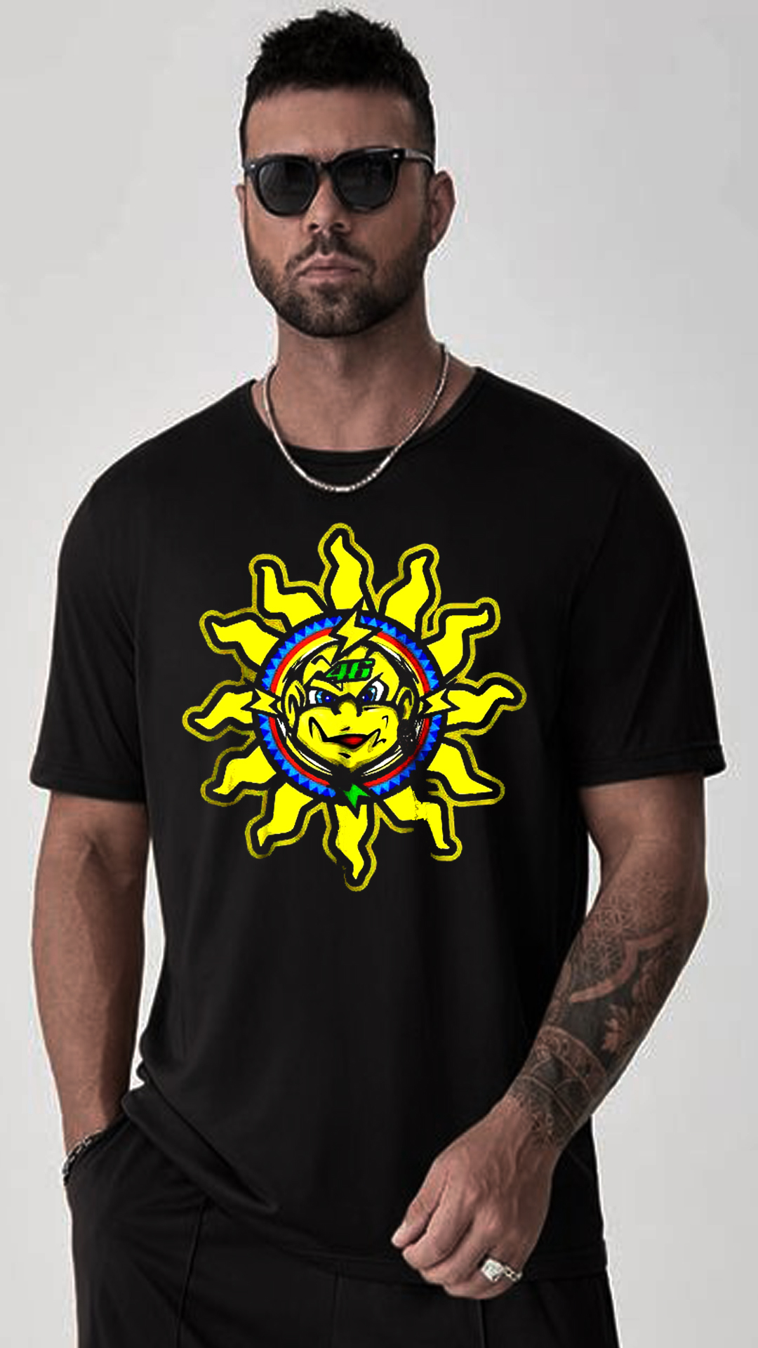 CAMISETA VALENTINO ROSSI SOL