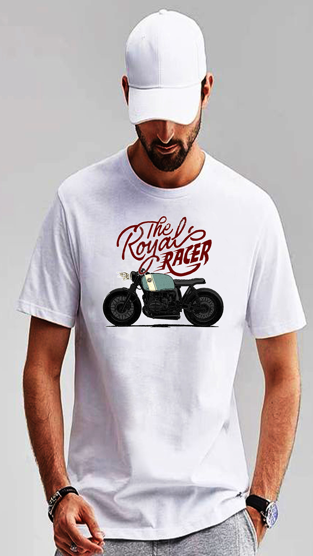 CAMISETA ROYAL ENFIELD RACER