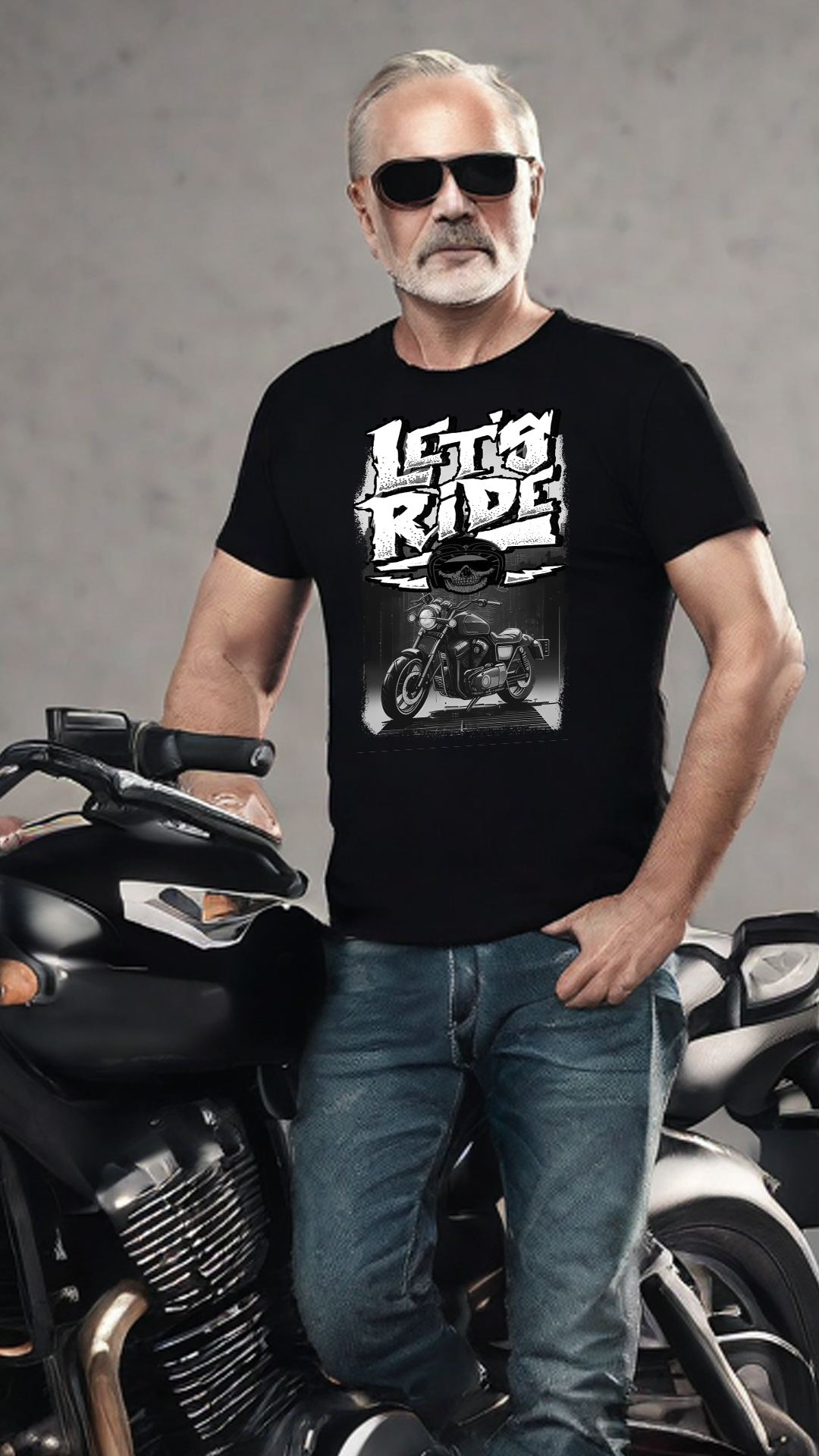 CAMISETA LET'S RIDE