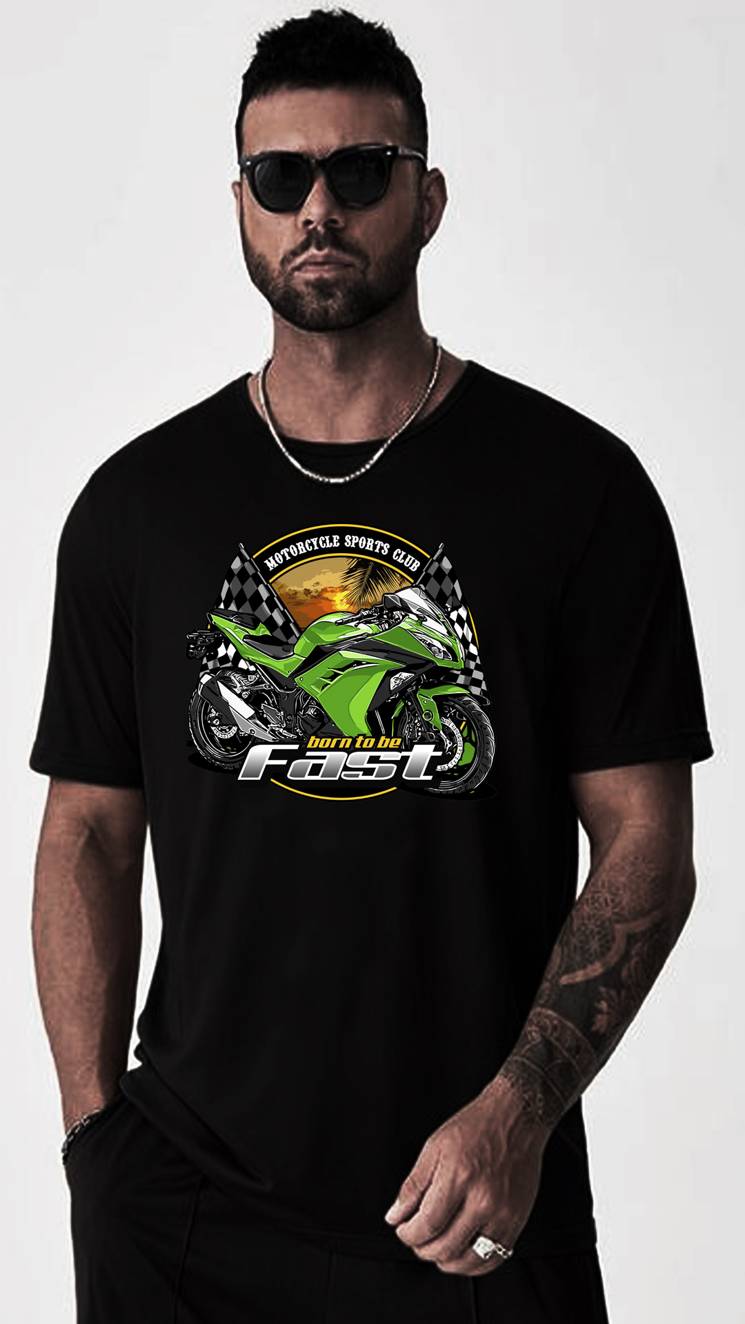 Nome do produto  CAMISETA KAWASAKI NINJA 300