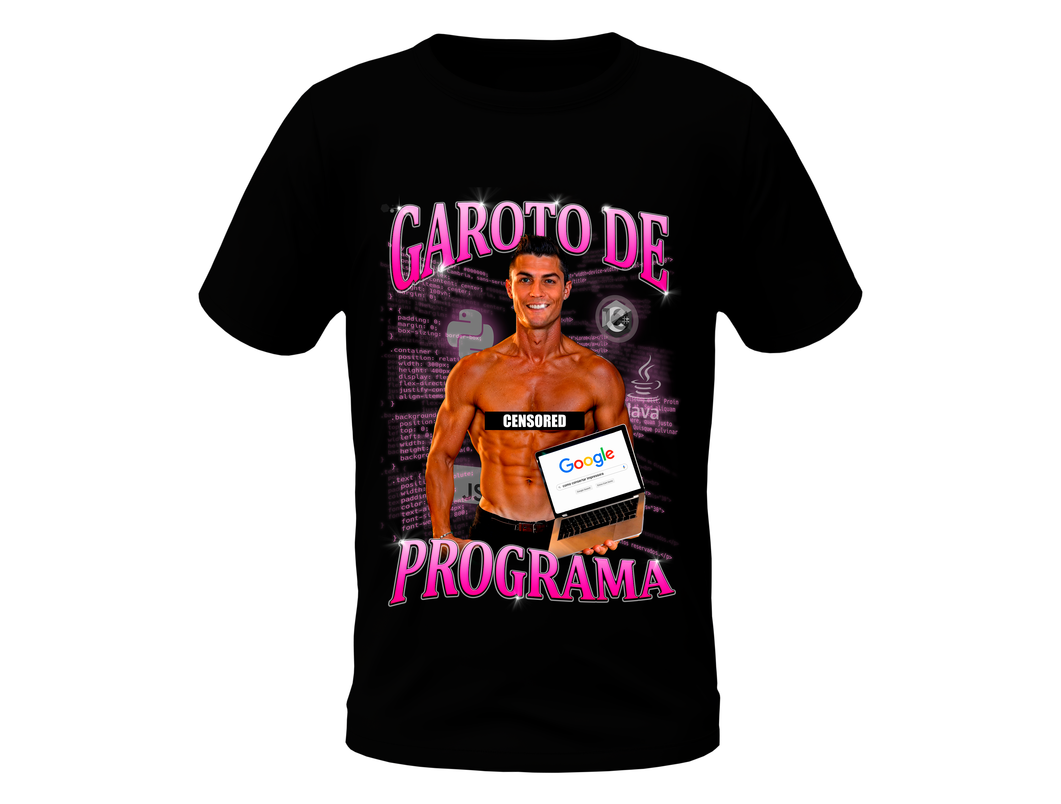 Camisa Garoto de Programa - CR7