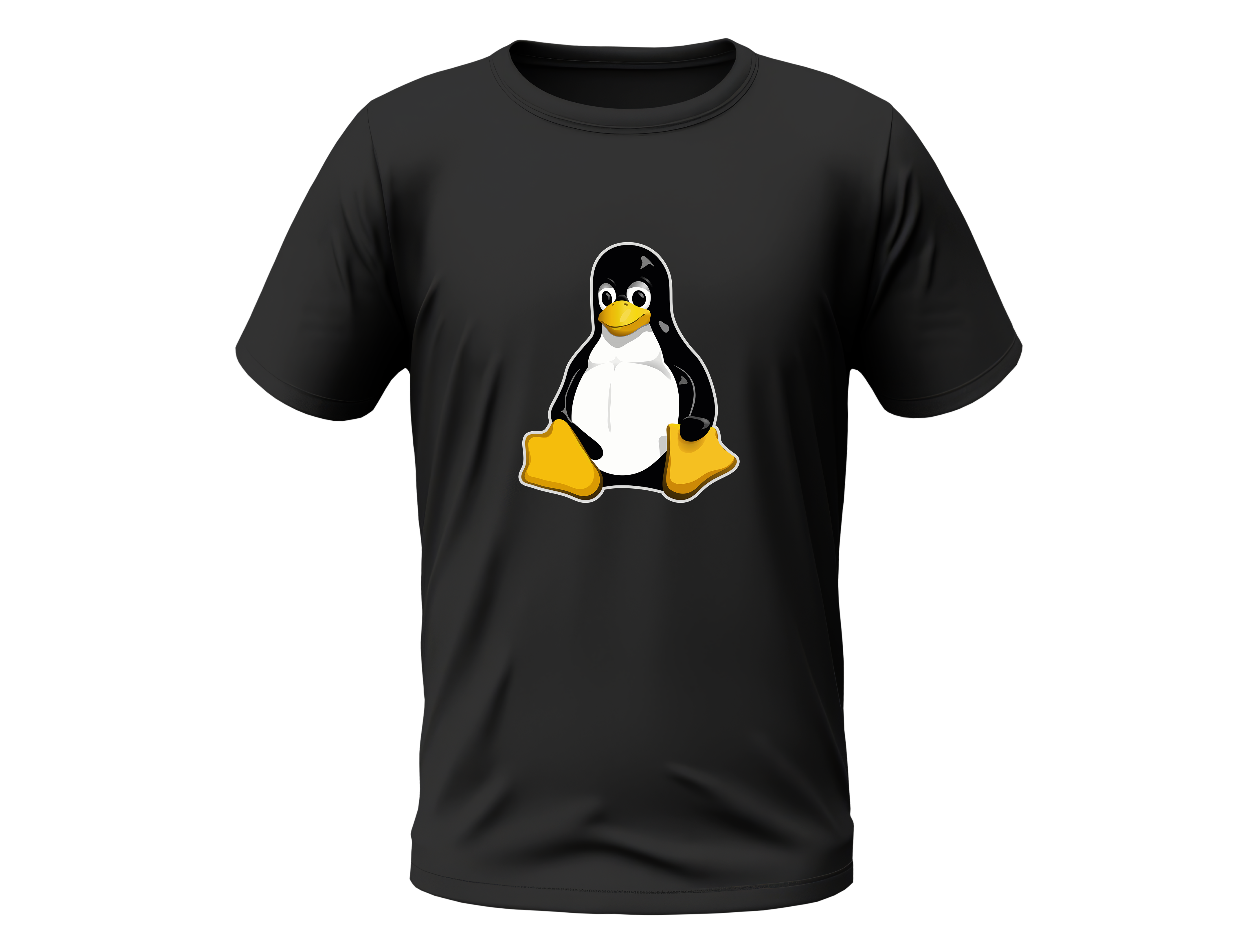 Camisa Linux Preta