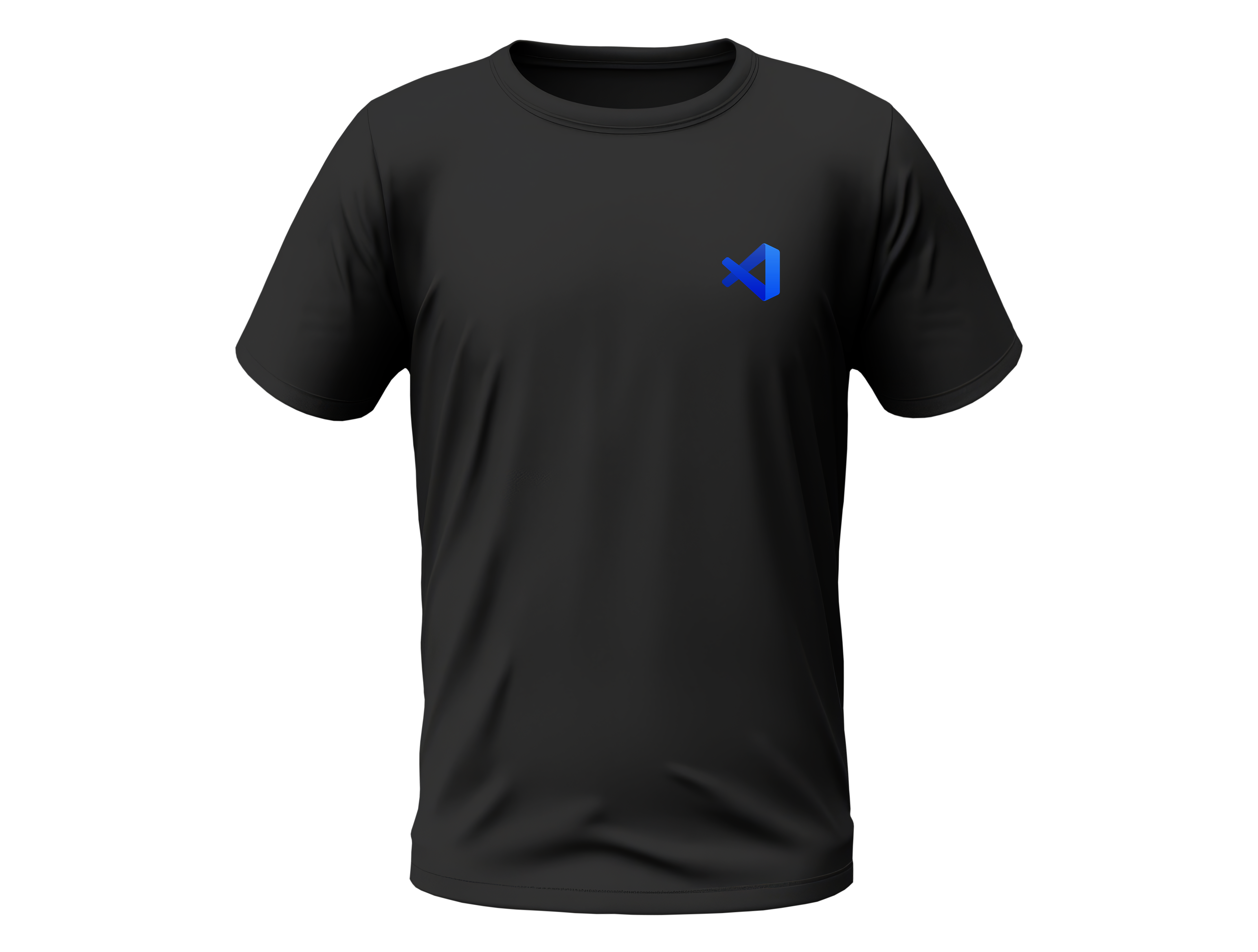 Camisa VS Code - Logo canto