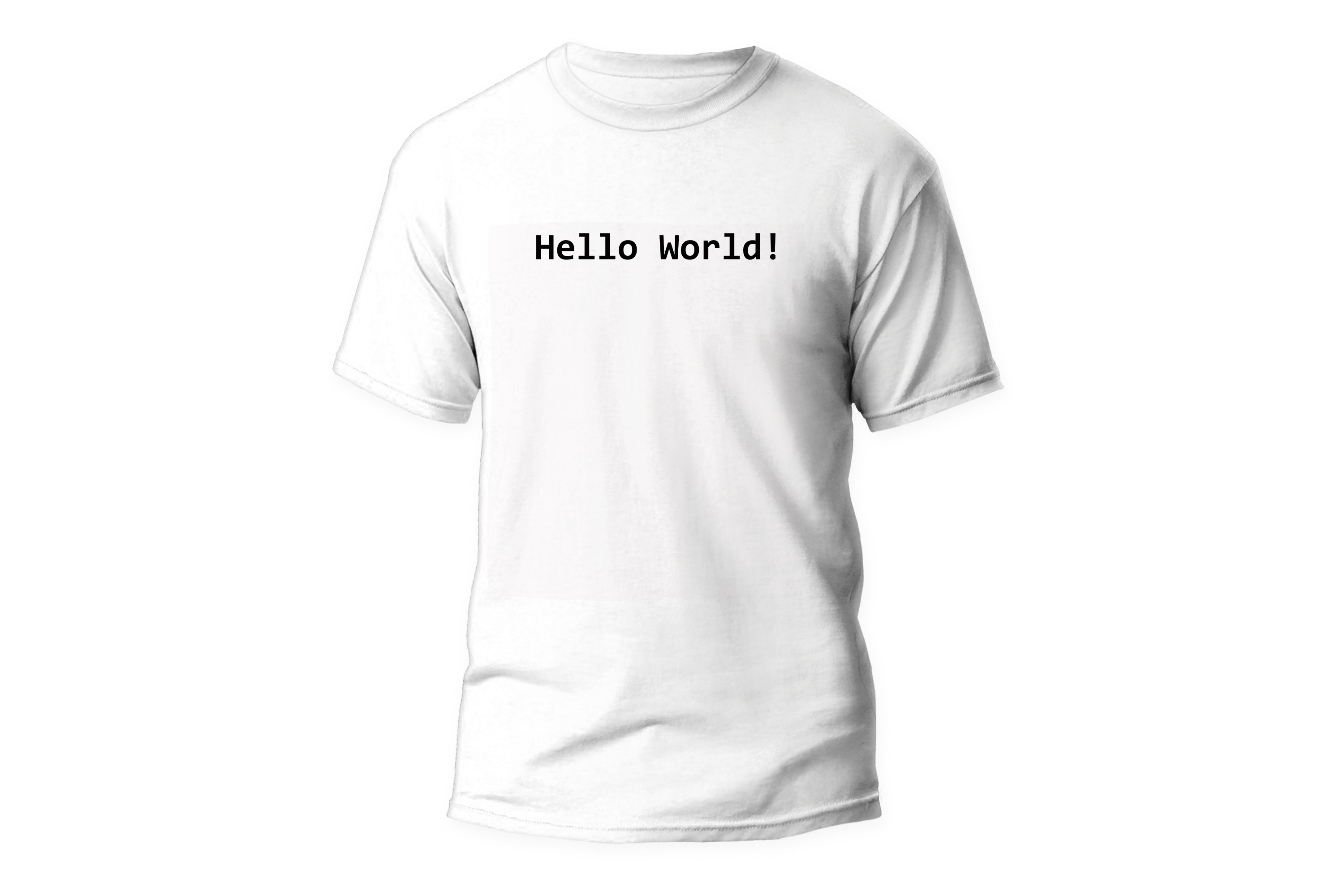 Camisa Hello World Branca