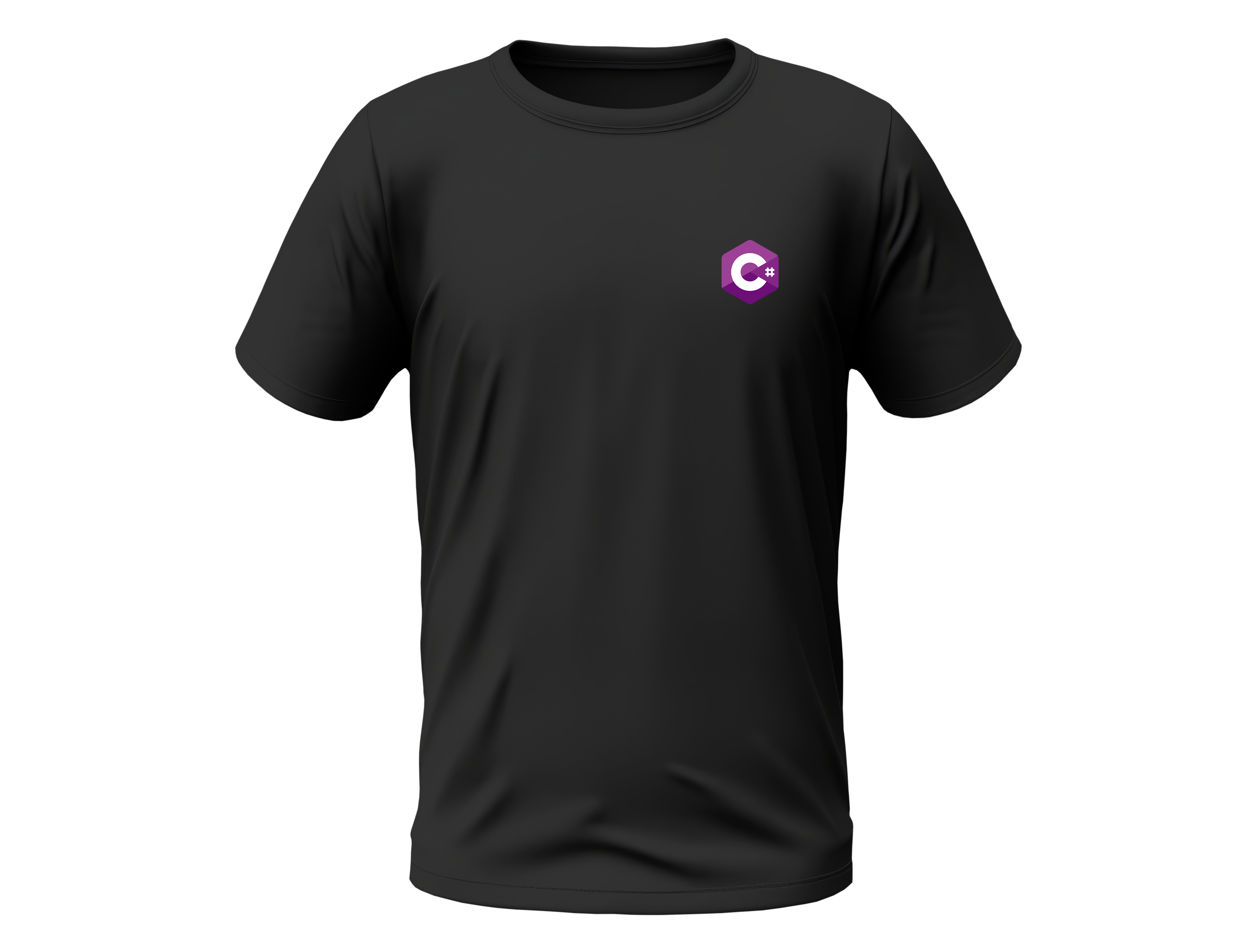 Camisa C# - Logo canto
