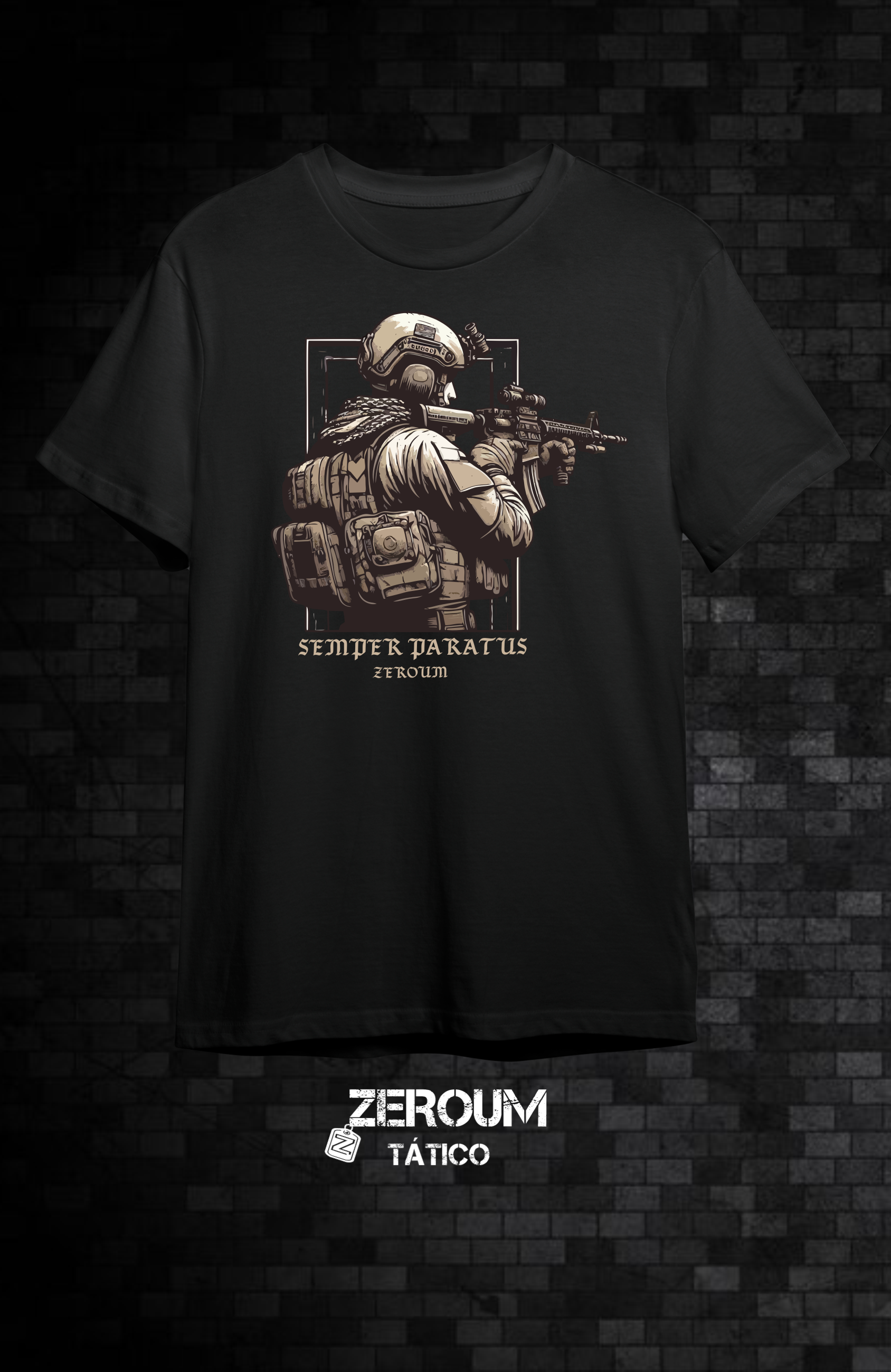 T SHIRT SEMPER PARATUS