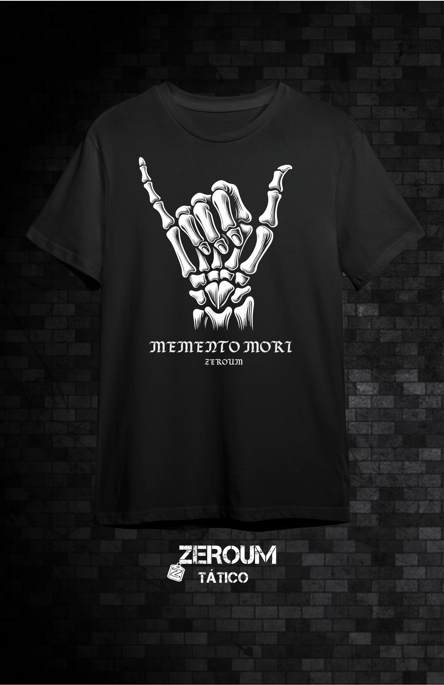 Nome do produto  T SHIRT MEMENTO MORI