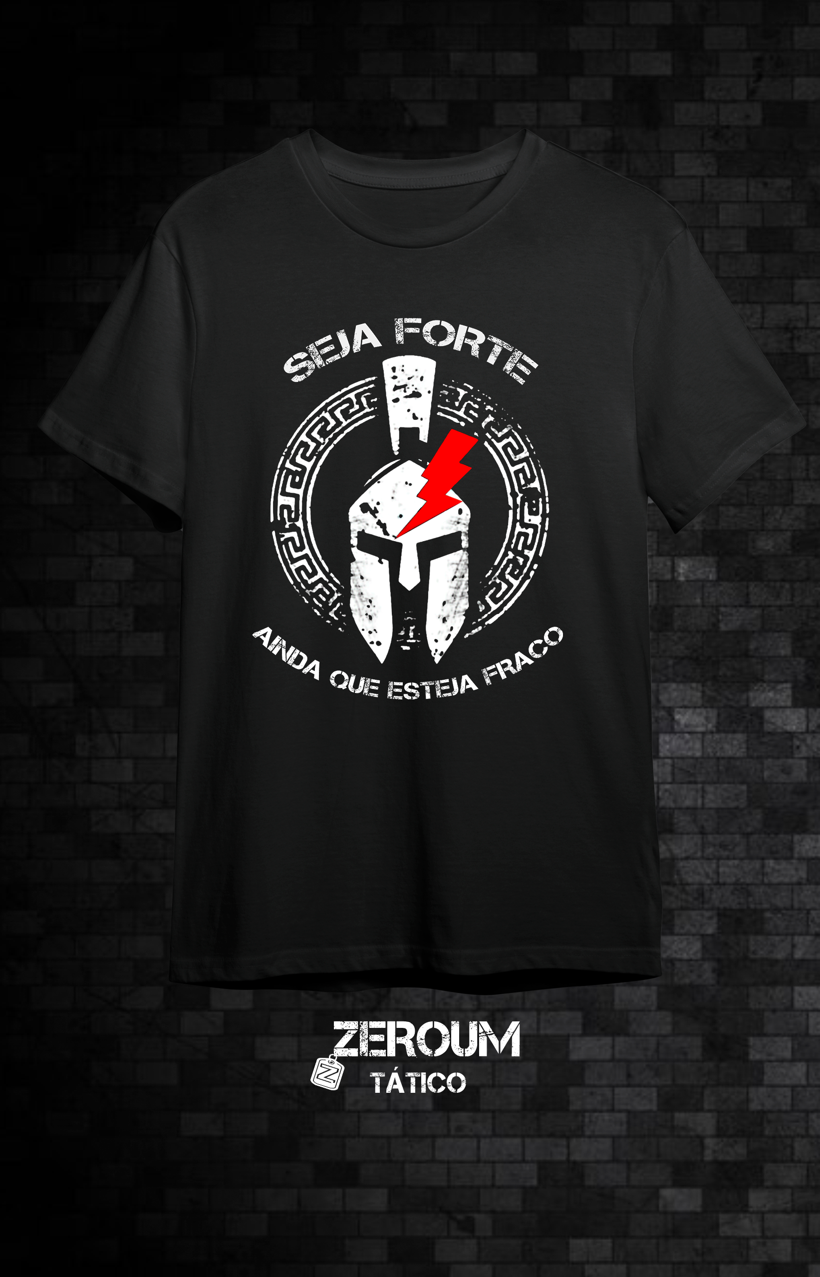 Nome do produto  T SHIRT SERVIR E PROTEGER 