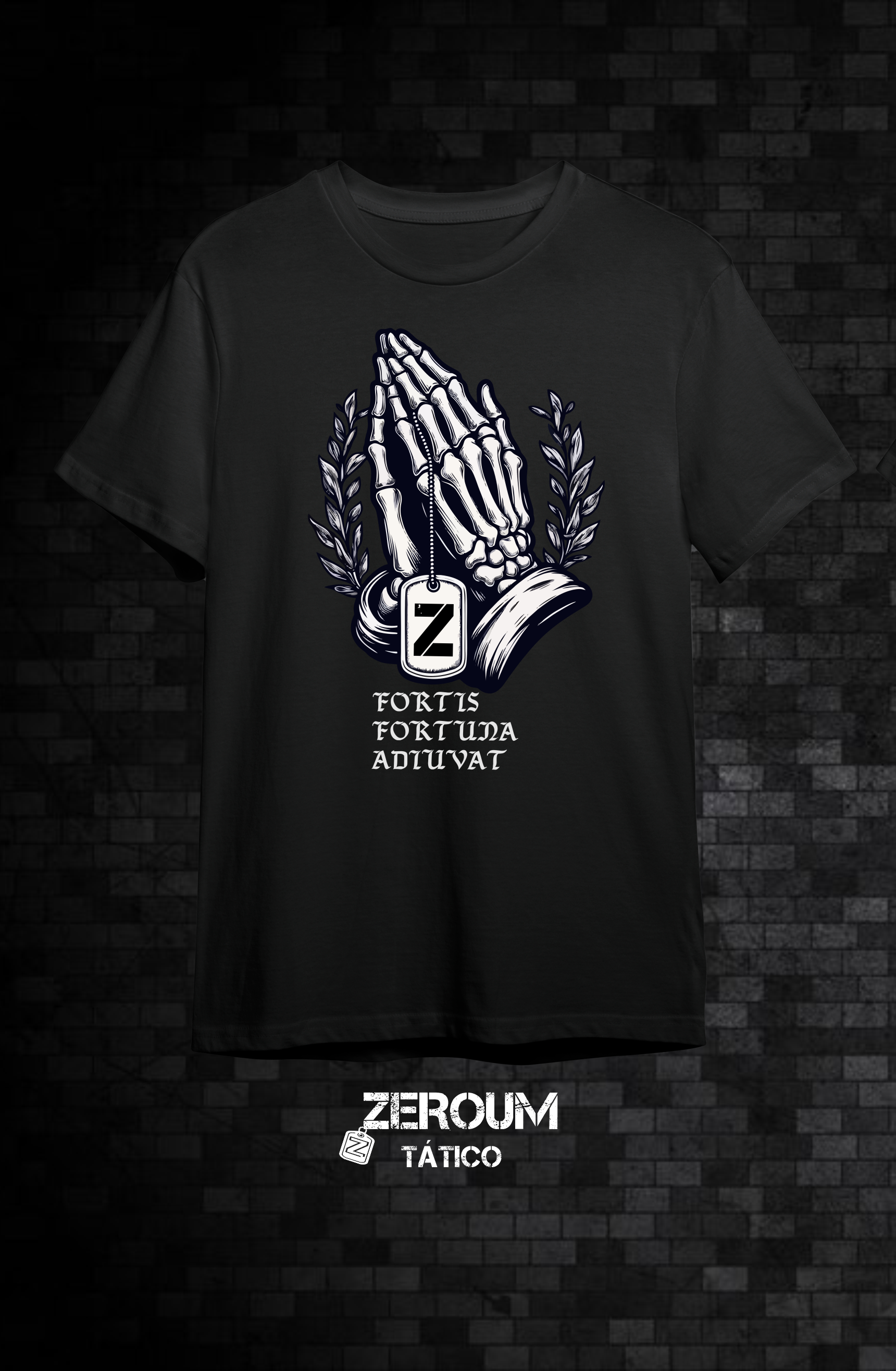 T SHIRT FORTIS FORTUNA ADIUVAT