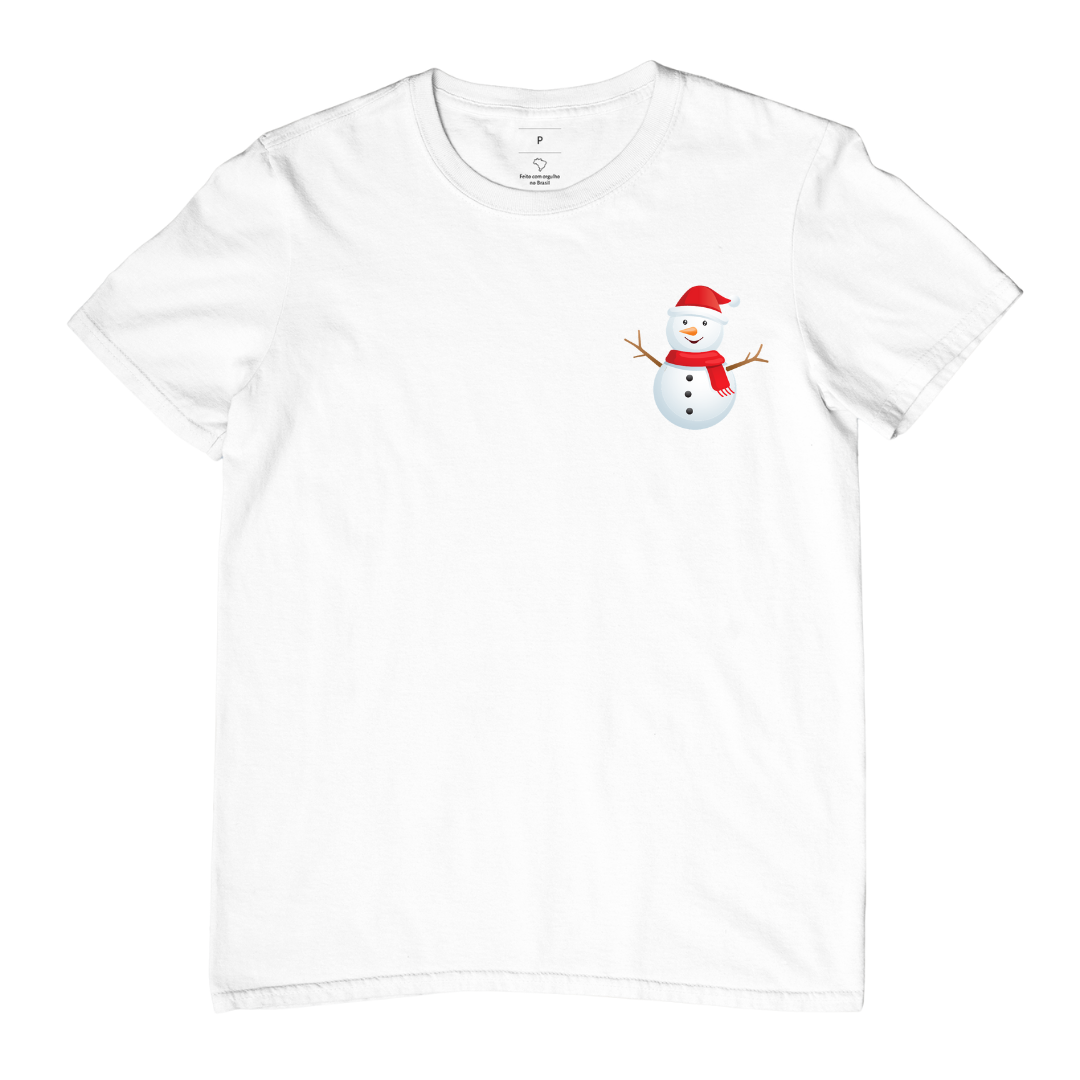 Camiseta | Boneco de Neve ⛄