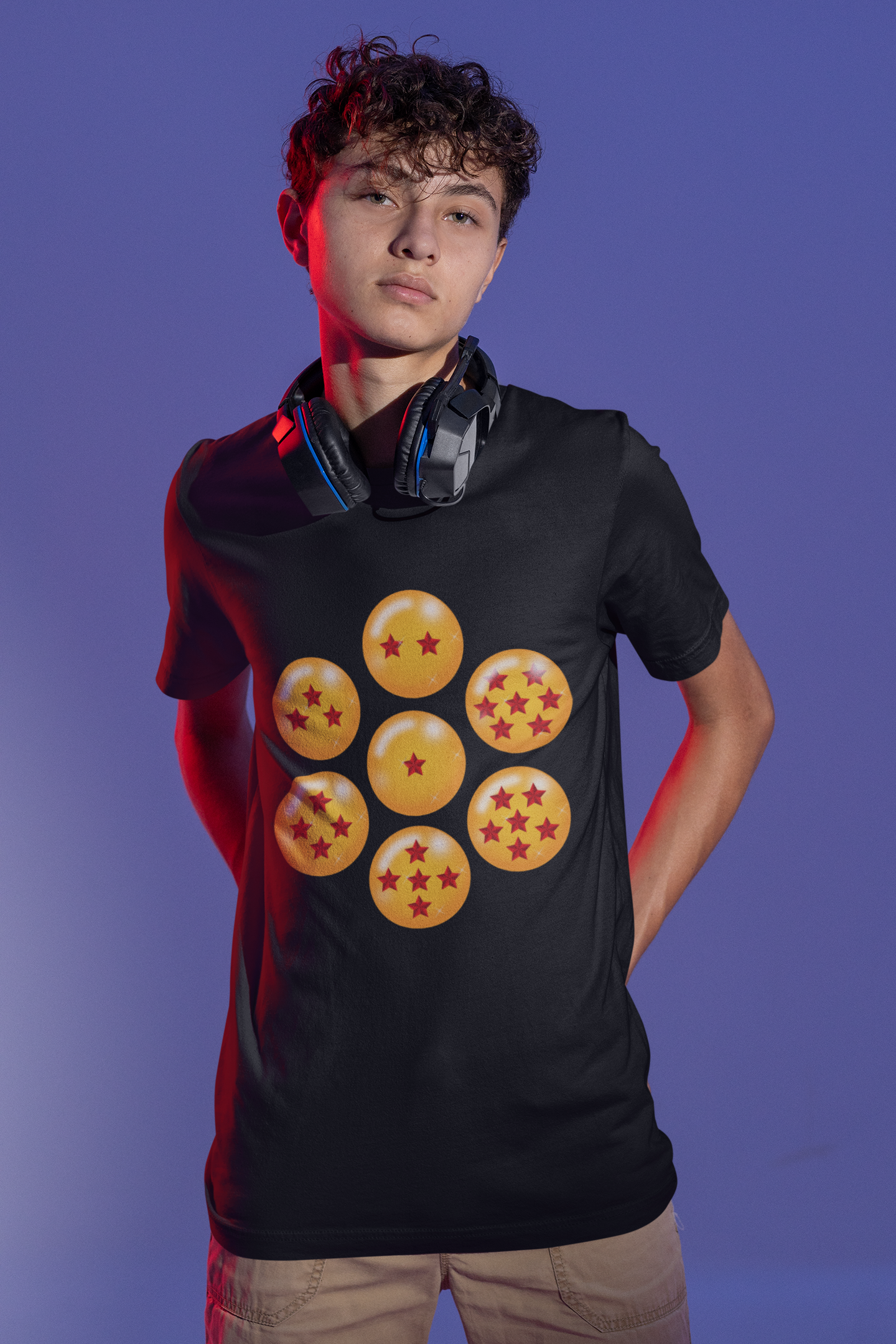 Camiseta Drabonball Esferas do Dragão