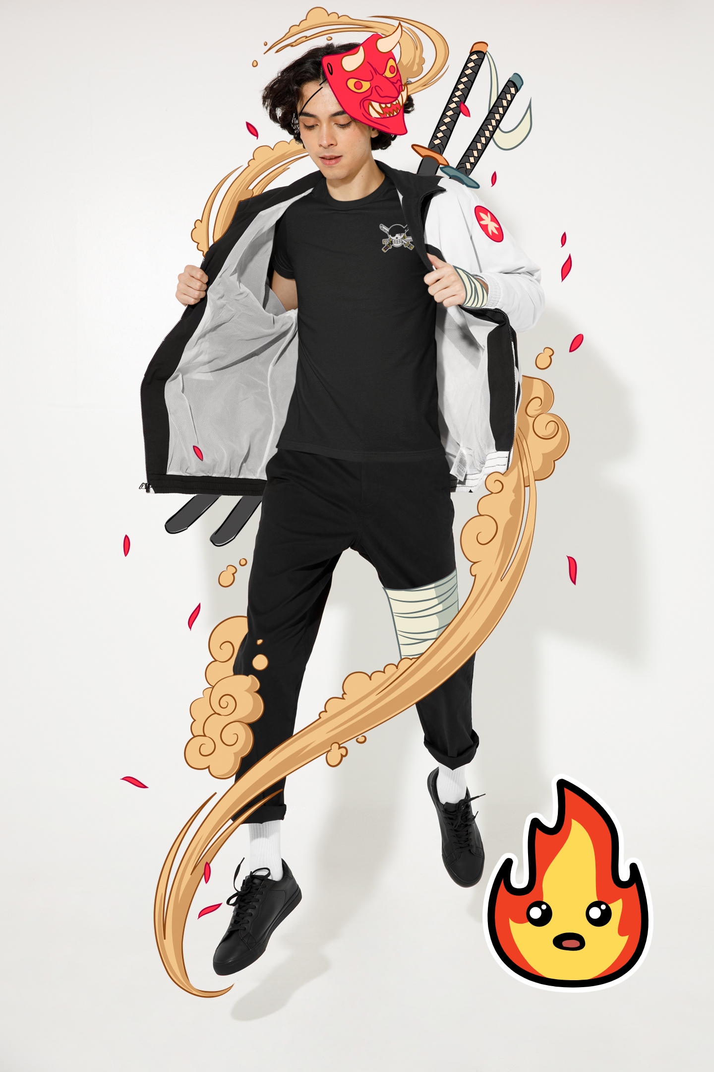 Camiseta Zoro One Piece - Details