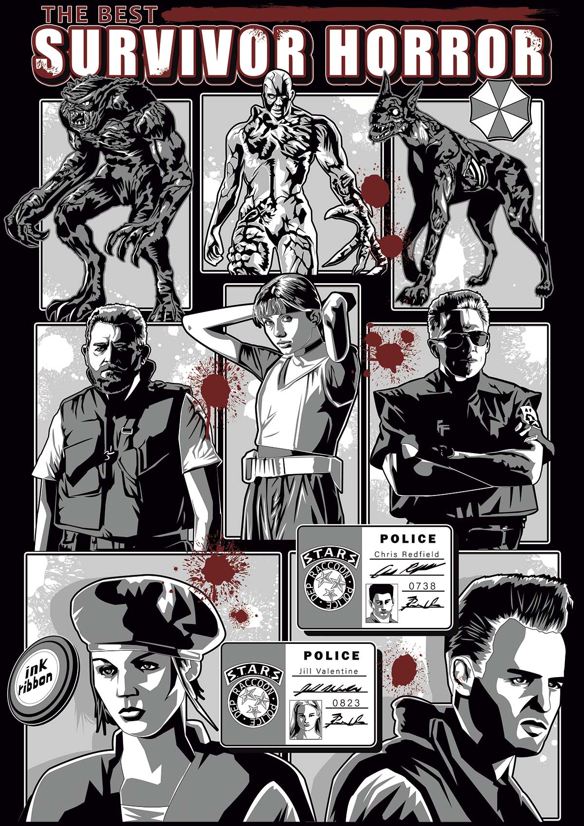 Camiseta Resident Evil 1