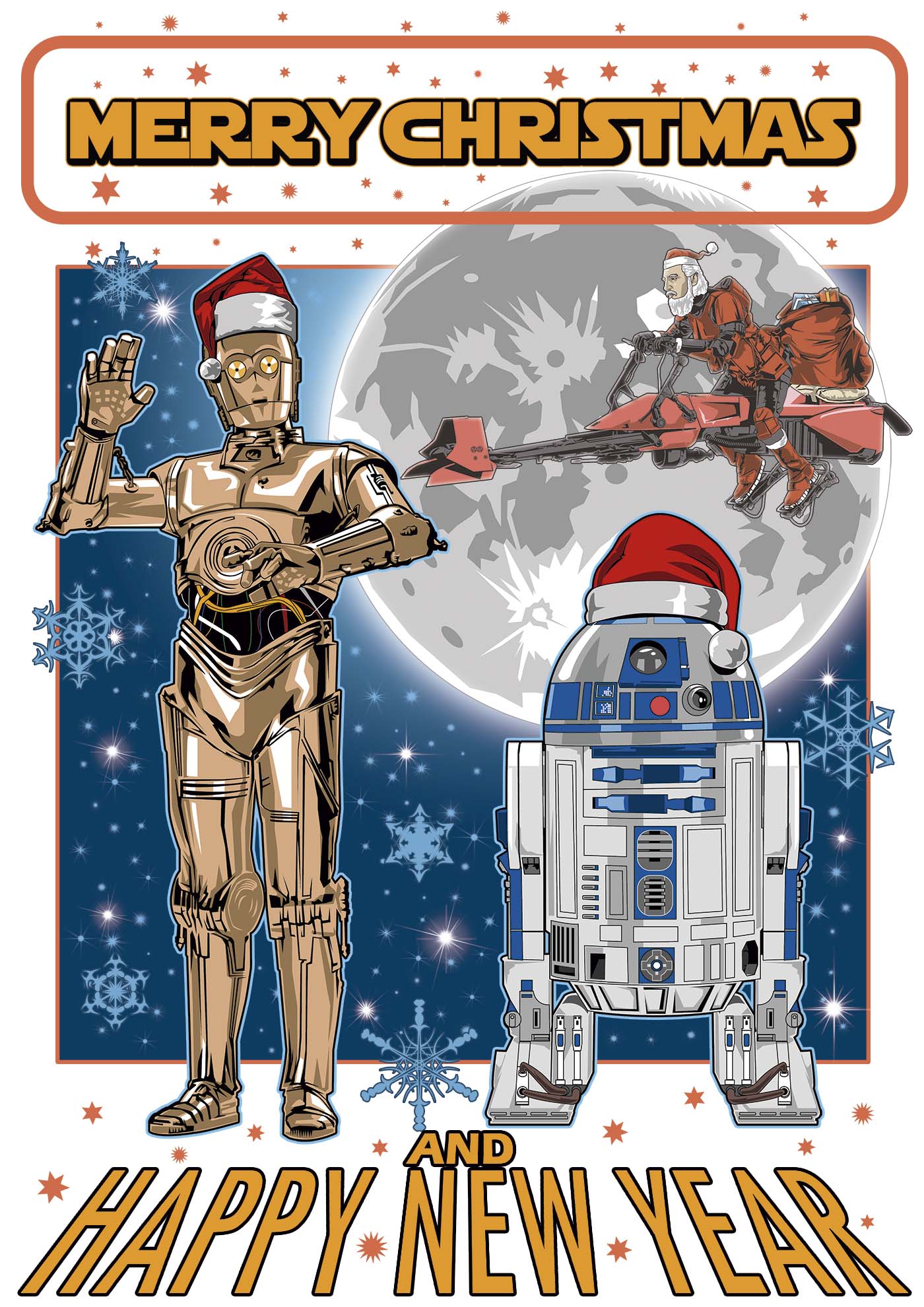 Camiseta Star Wars (Christmas)